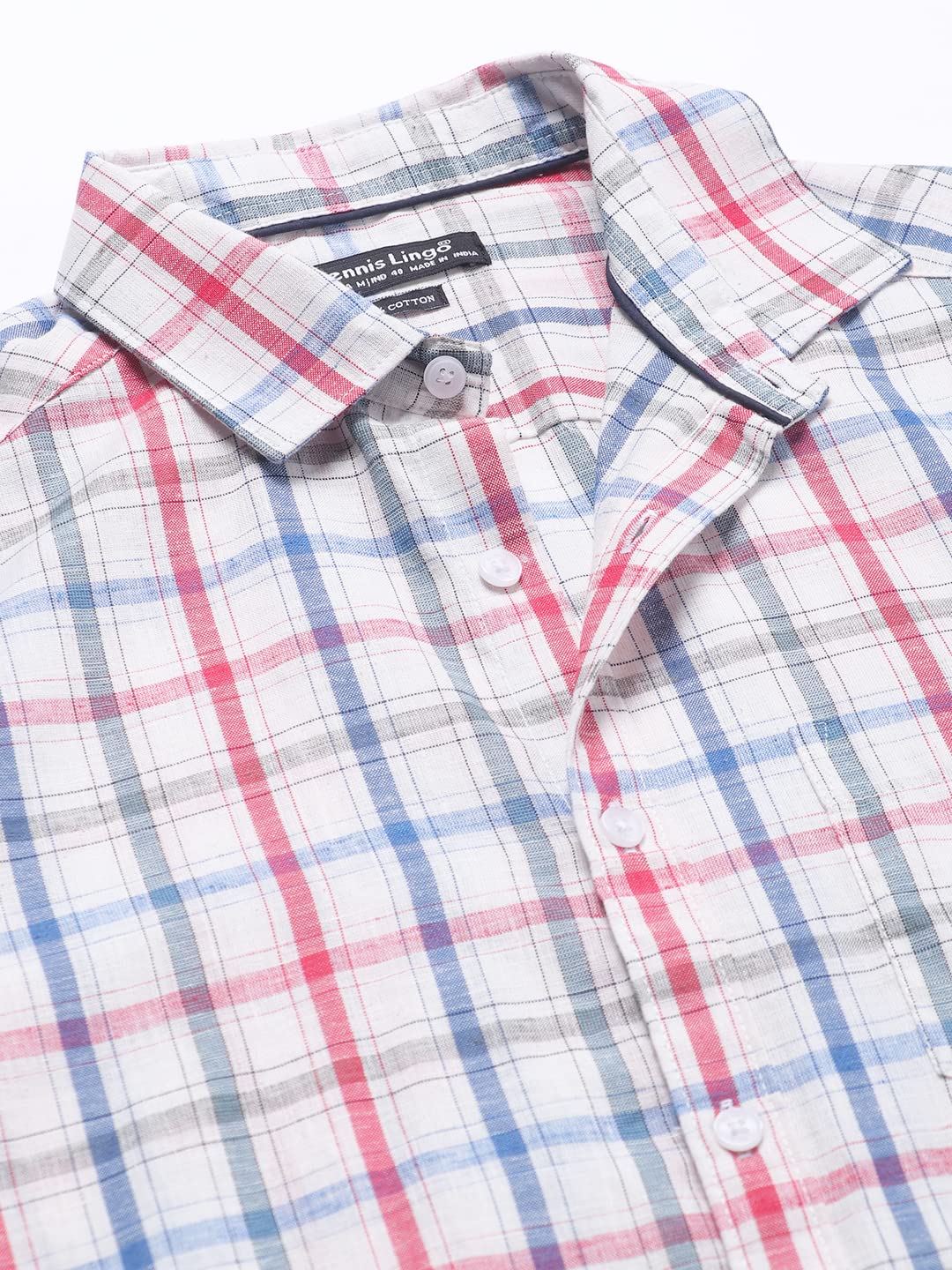 Dennis Lingo Camicia Casual Bianco Uomo