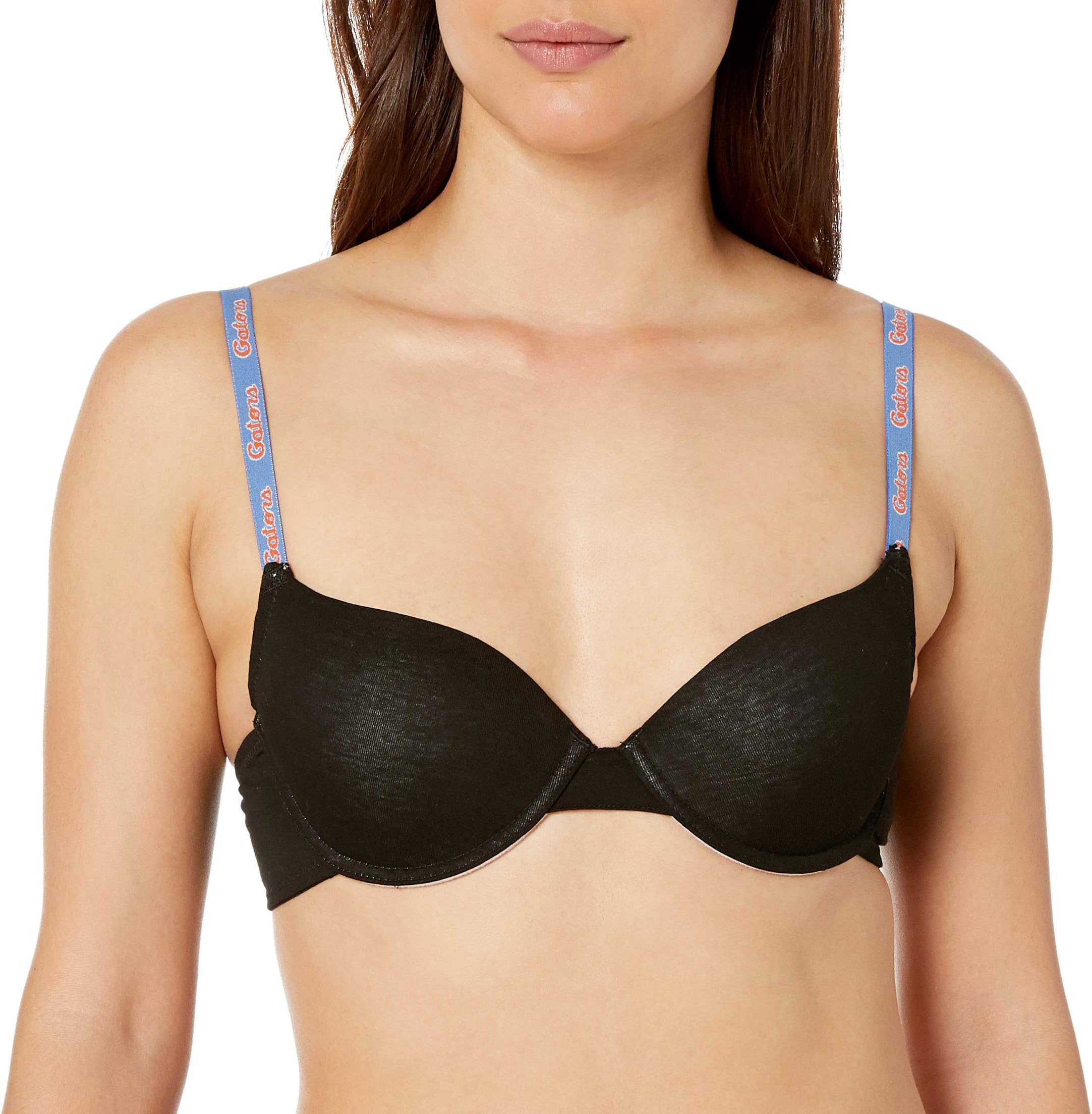 nuyuWomen's University of Florida-Demi Cup Bra W/Logo Elastic