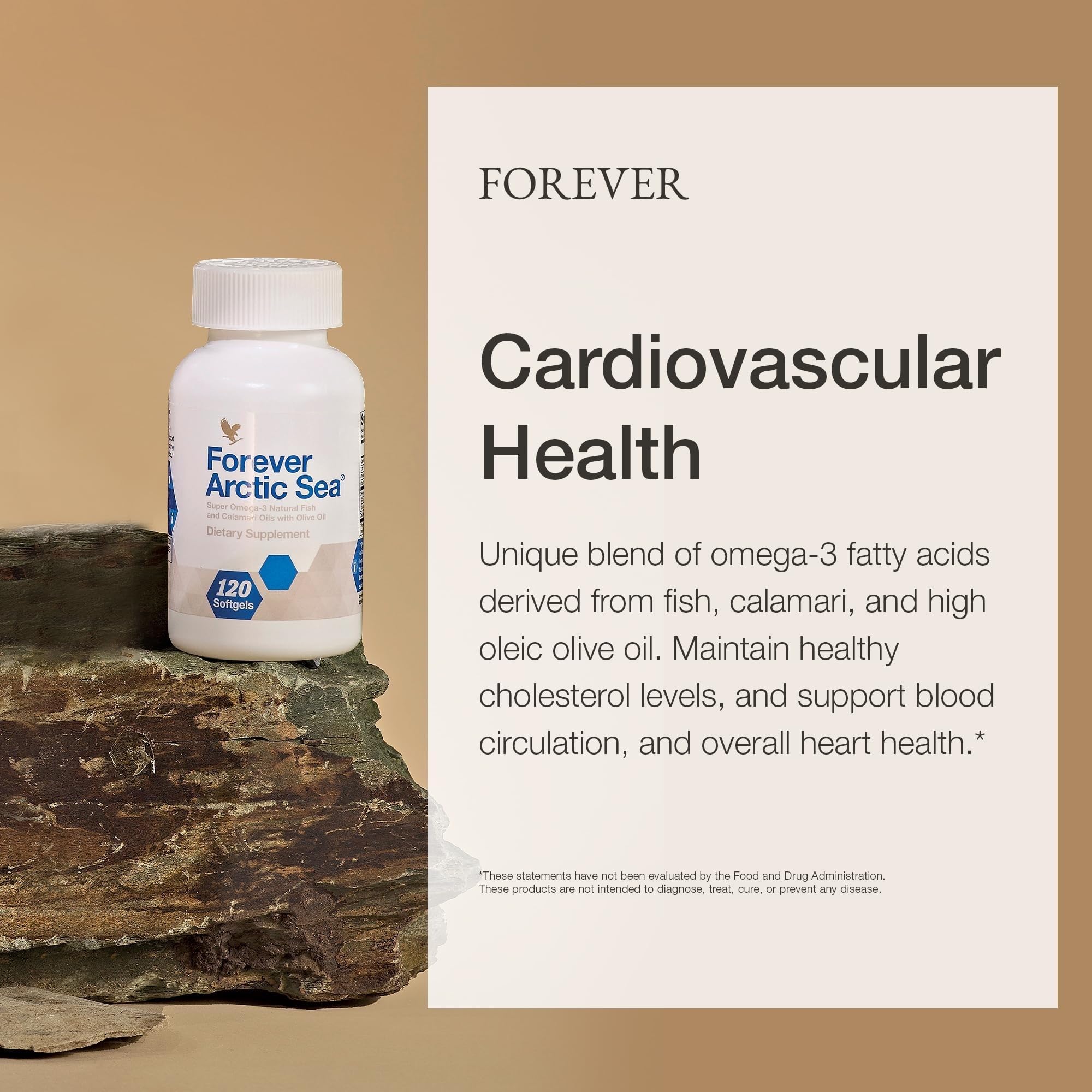 Forever Living Arctic Sea Omega-3 Fish Oil Supplement, 120 Softgels — Amazon image 3