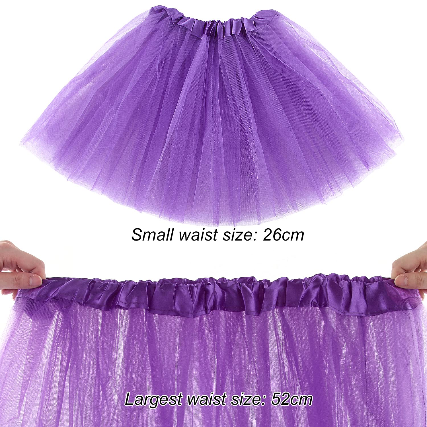M MUNCASO Costume Anni '80 per Adulti - Set con Gonna Tutù, Scaldamuscoli, Guanti a Rete, Collane al Neon, Orecchini con Perline, Occhiali da Sole - per Feste Retrò