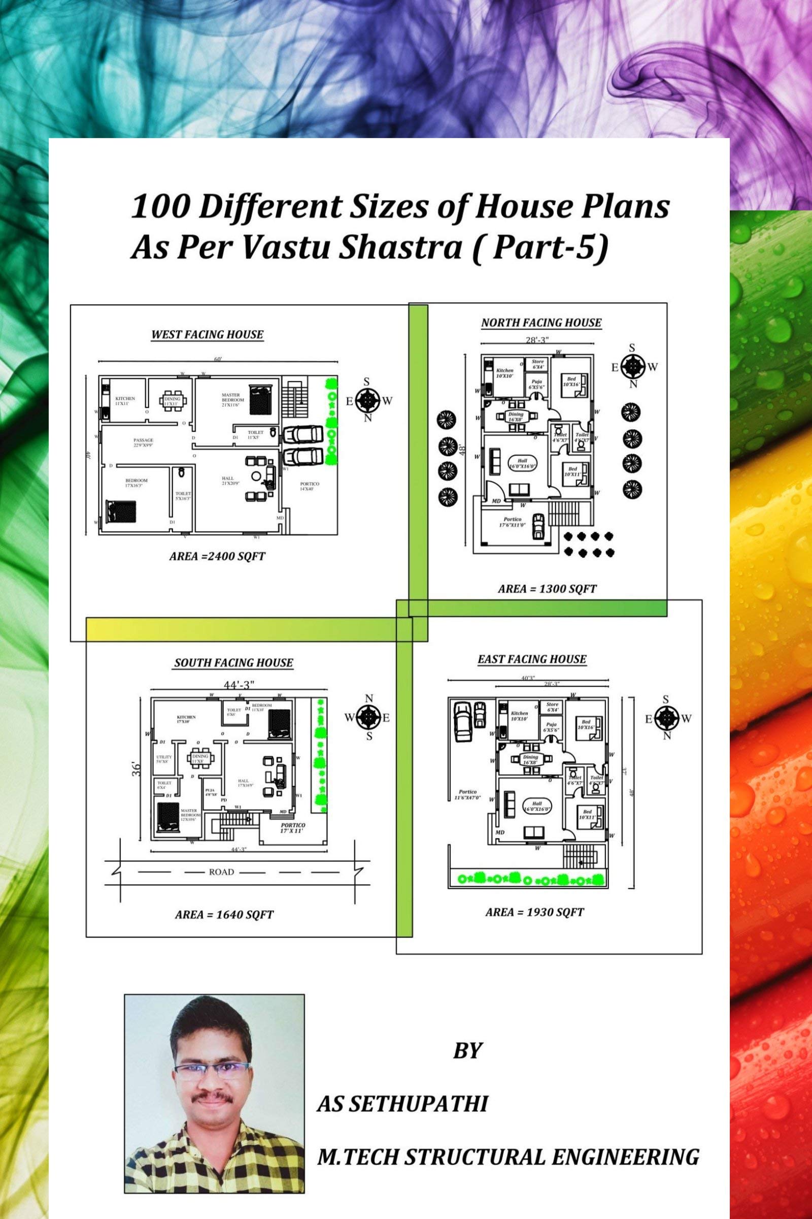 100 Different Sizes of House Plans As Per Vastu Shastra: (Part-5)