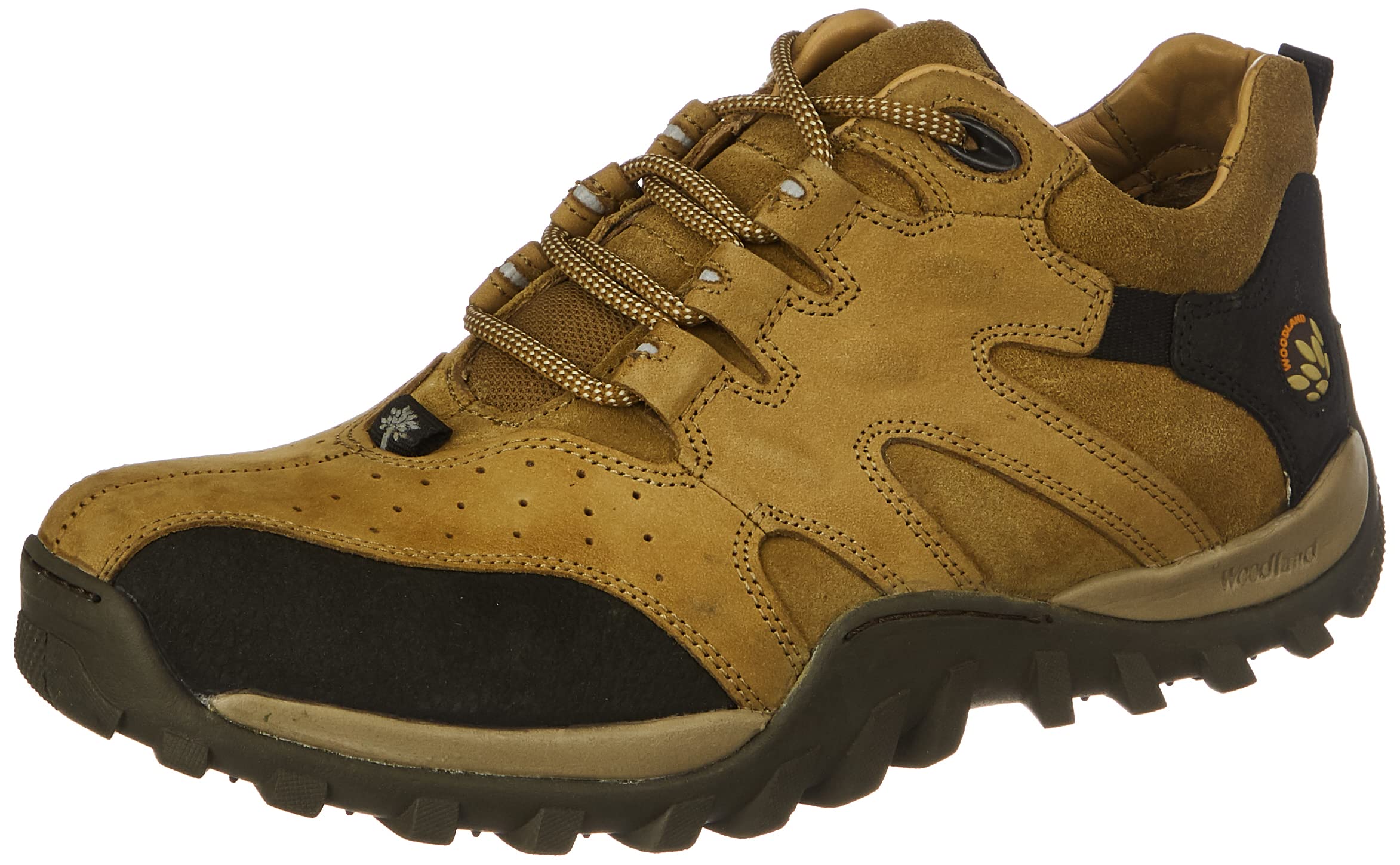 Woodland Men Camel Hiking Boots