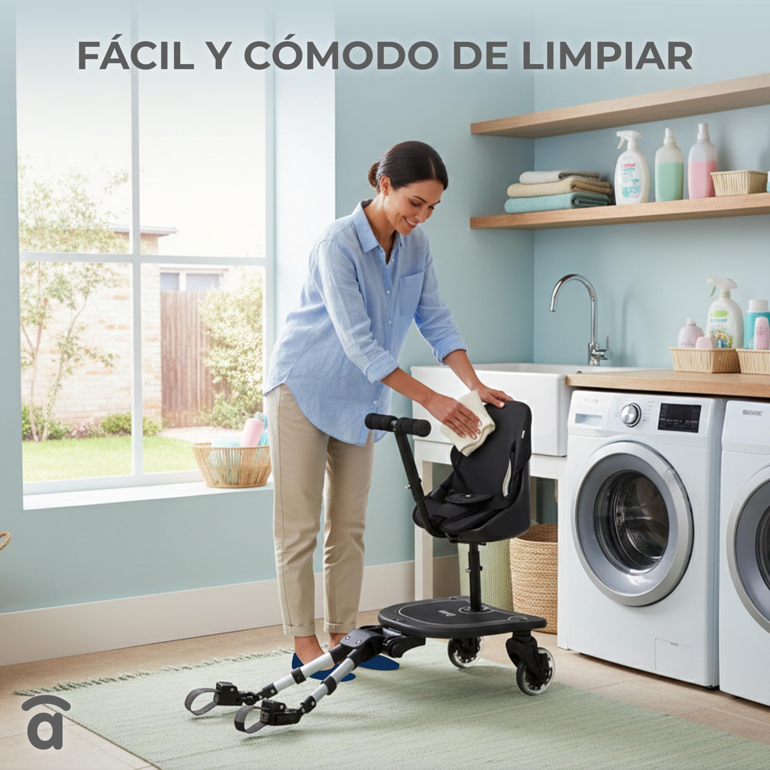 Asalvo PATINETE SILLA DE PASEO CON ASIENTO BUGGY BOARD