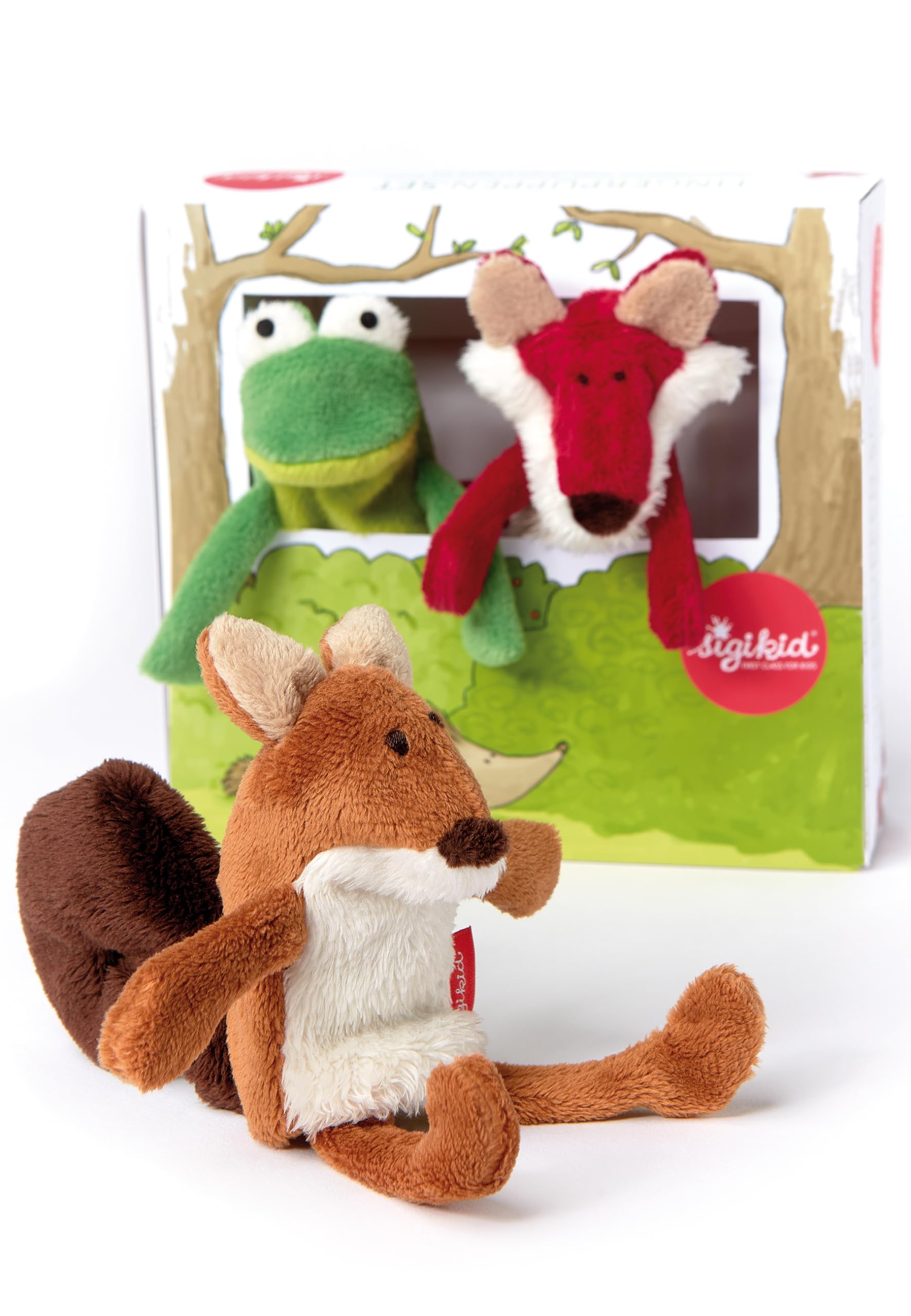 Sigikid SIGIKID41564 14 x 5 x 4 cm Foresta Finger Puppet Set