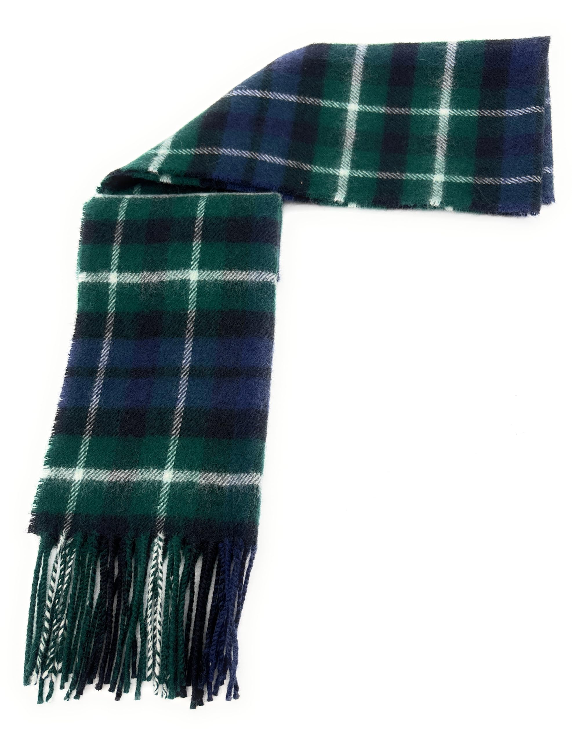 Scottish Essence Unisex Graham Of Montrose Traditional Scottish Pure Lambswool Tartan Clan Scarf, Winter Accessory (Graham Of Montrose)