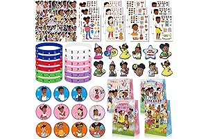 110 Pcs Corner Party Favors for Girls Birthday
