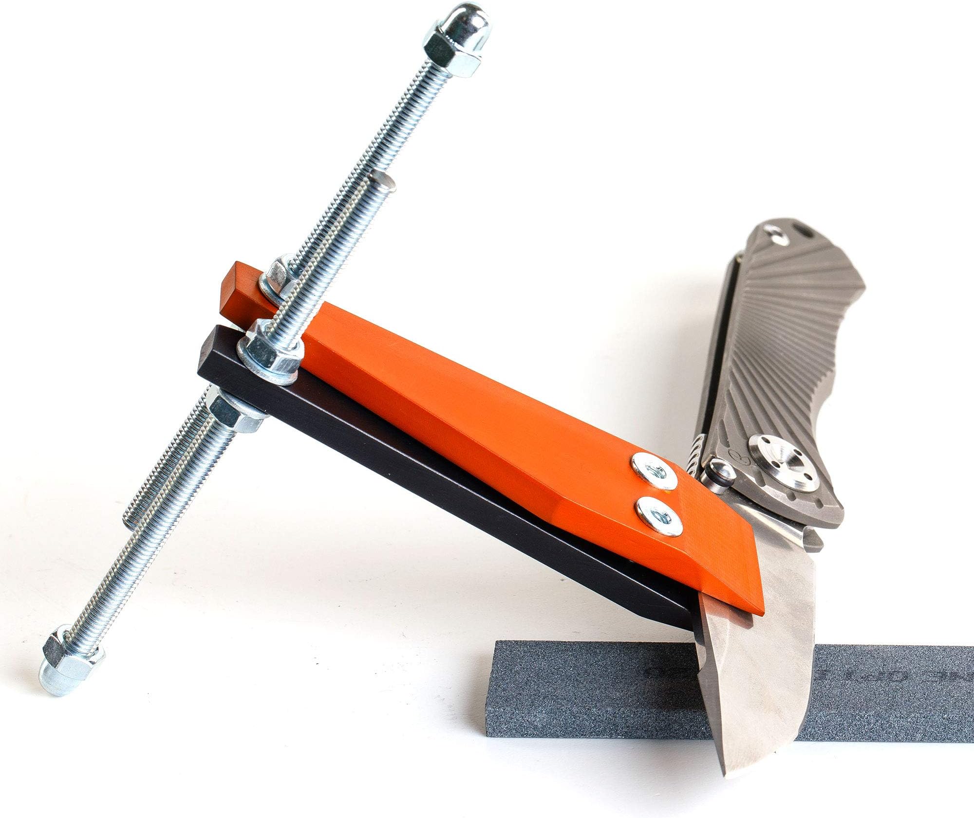 Hapstone T1 Adjustable Angle Guide for Knives for Precise Freehand Sharpening on Bench Stones