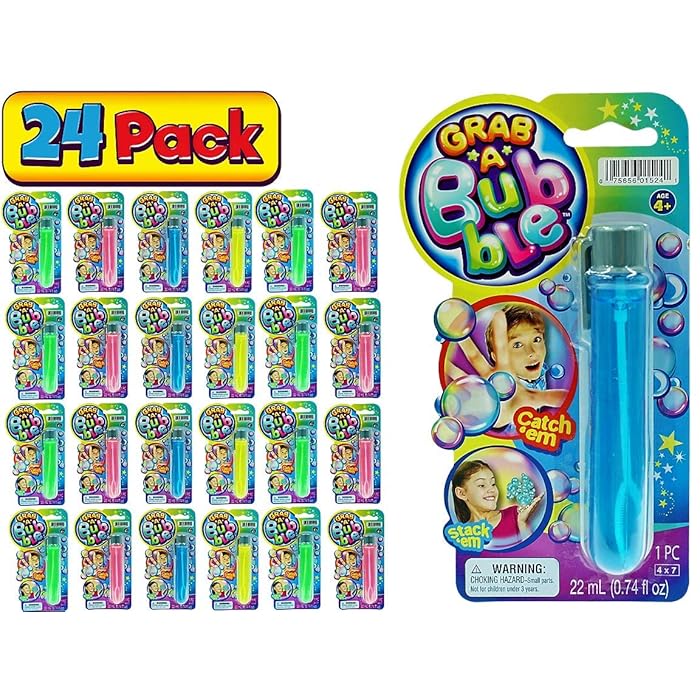 Buy JARU Grab a Bubble Touchable Bubbles Blowing Toy (24 Pack) I