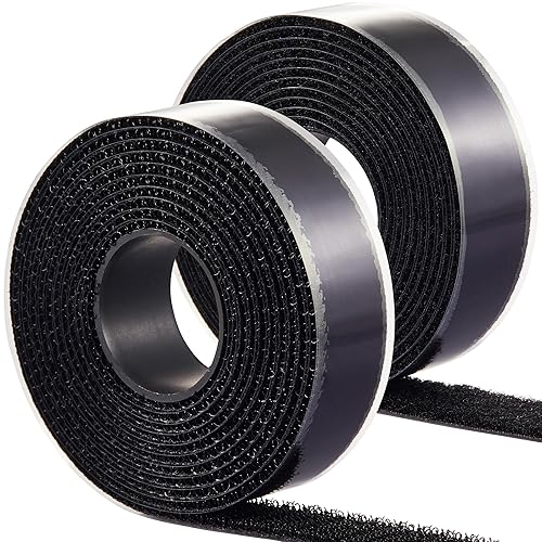 Tiras de 6 pies x 34 pulgadas con adhesivo para tela, se pega para tela, no se pega en la parte trasera para ropa, cortinas, cierres de cinta de