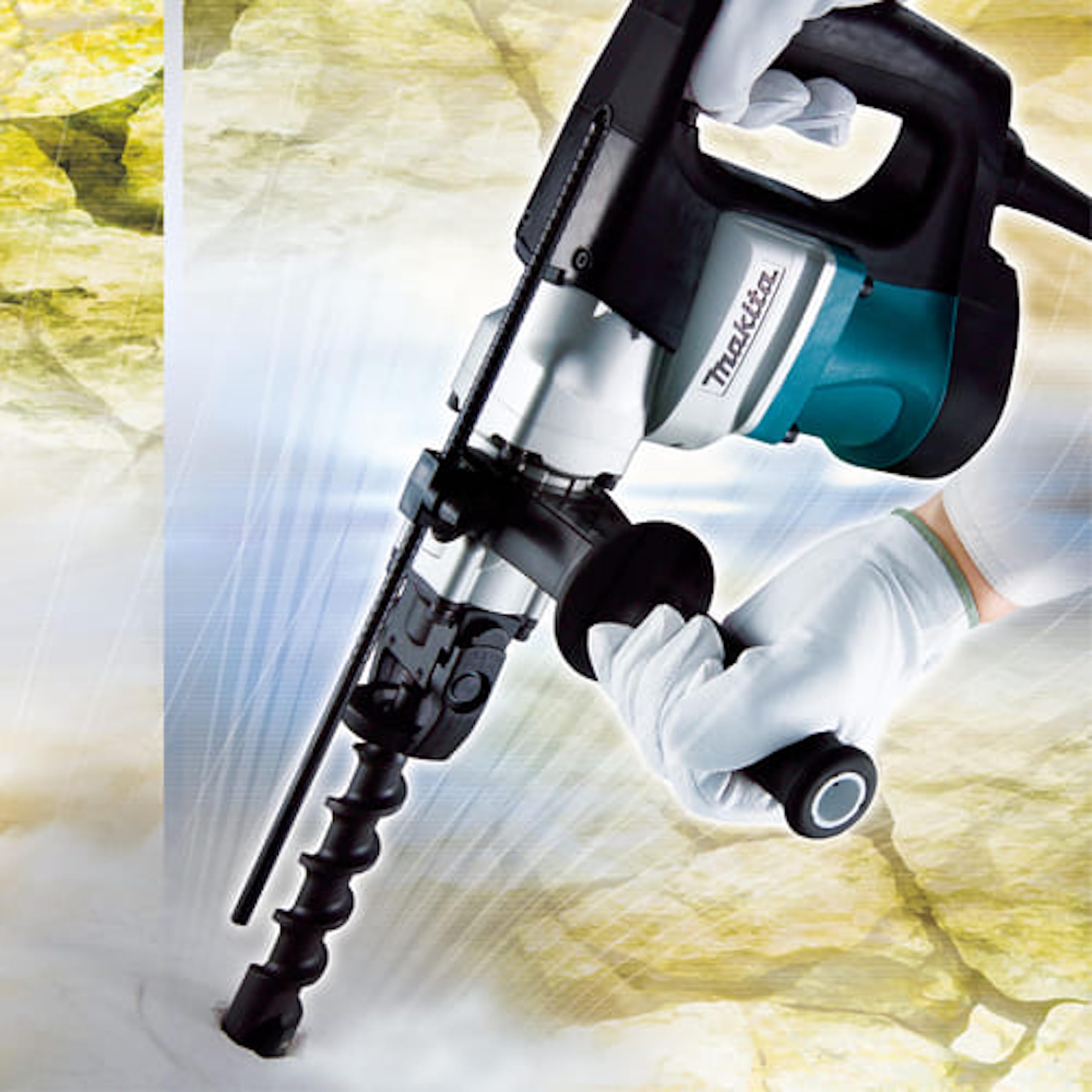 Amazon | マキタ ハンマドリルAC100/200V式 35mm/ハツリ可 六角