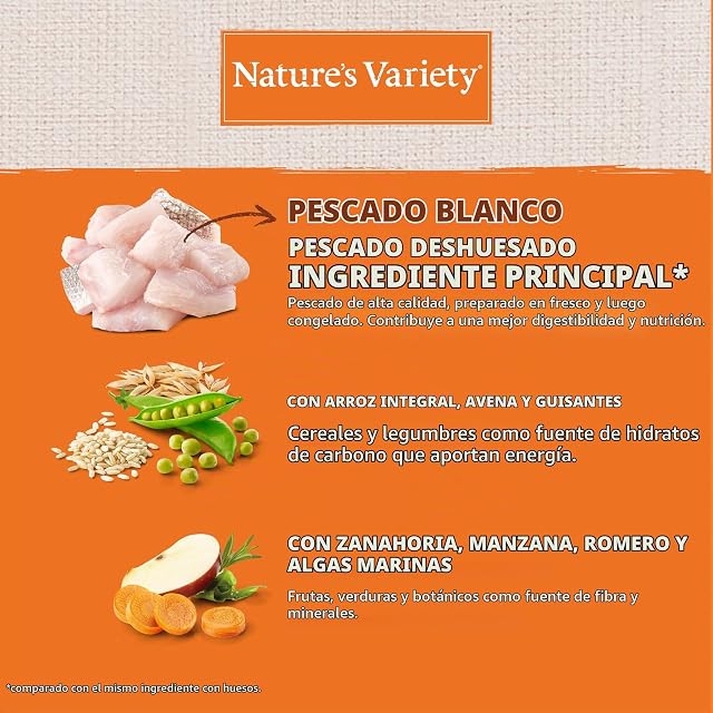 Foto 3 de 4 de Nature's Variety - Pienso para gatitos Nature's Variety Healthy Grains pescado blanco 1,25 kg