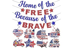 Memorial Day Decorations, NO-DIY Patriotic Decorations