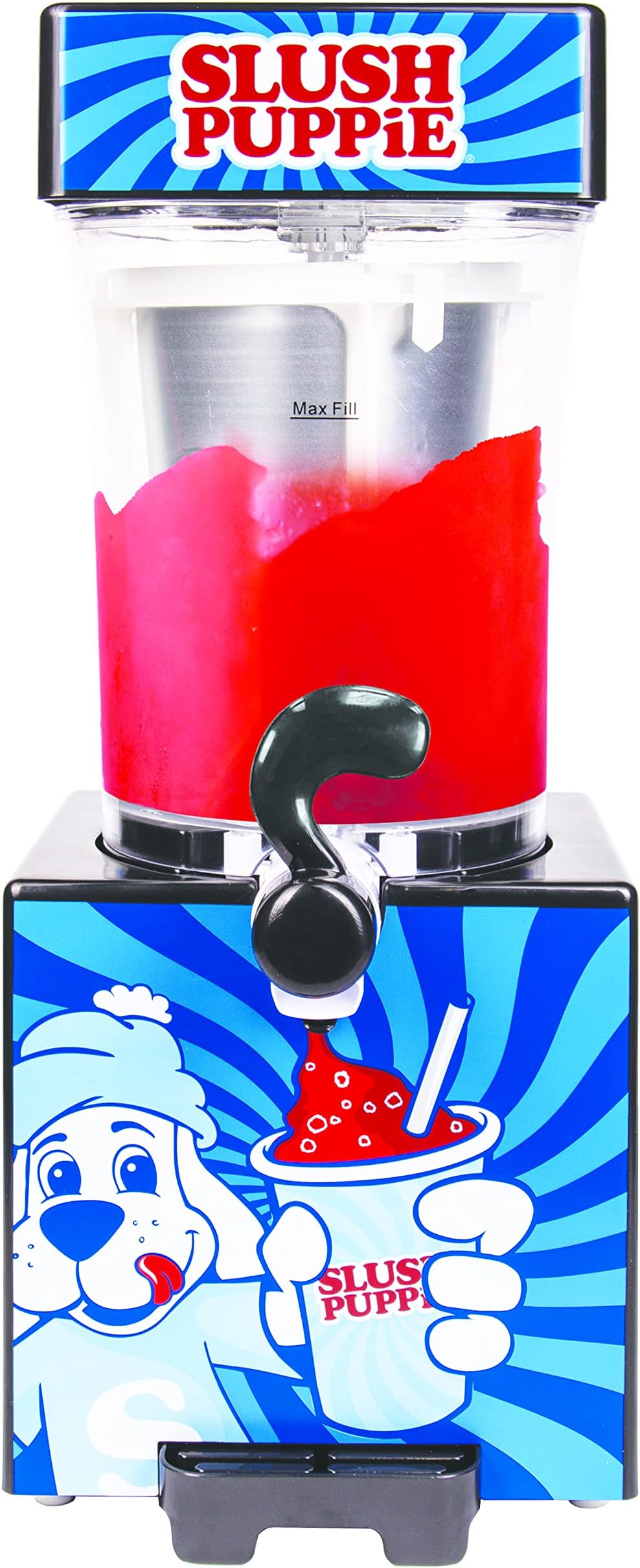 Fizz Creations Slush Puppie Slushie Maker Birthday Party Summer Drinks, Blue, 9041