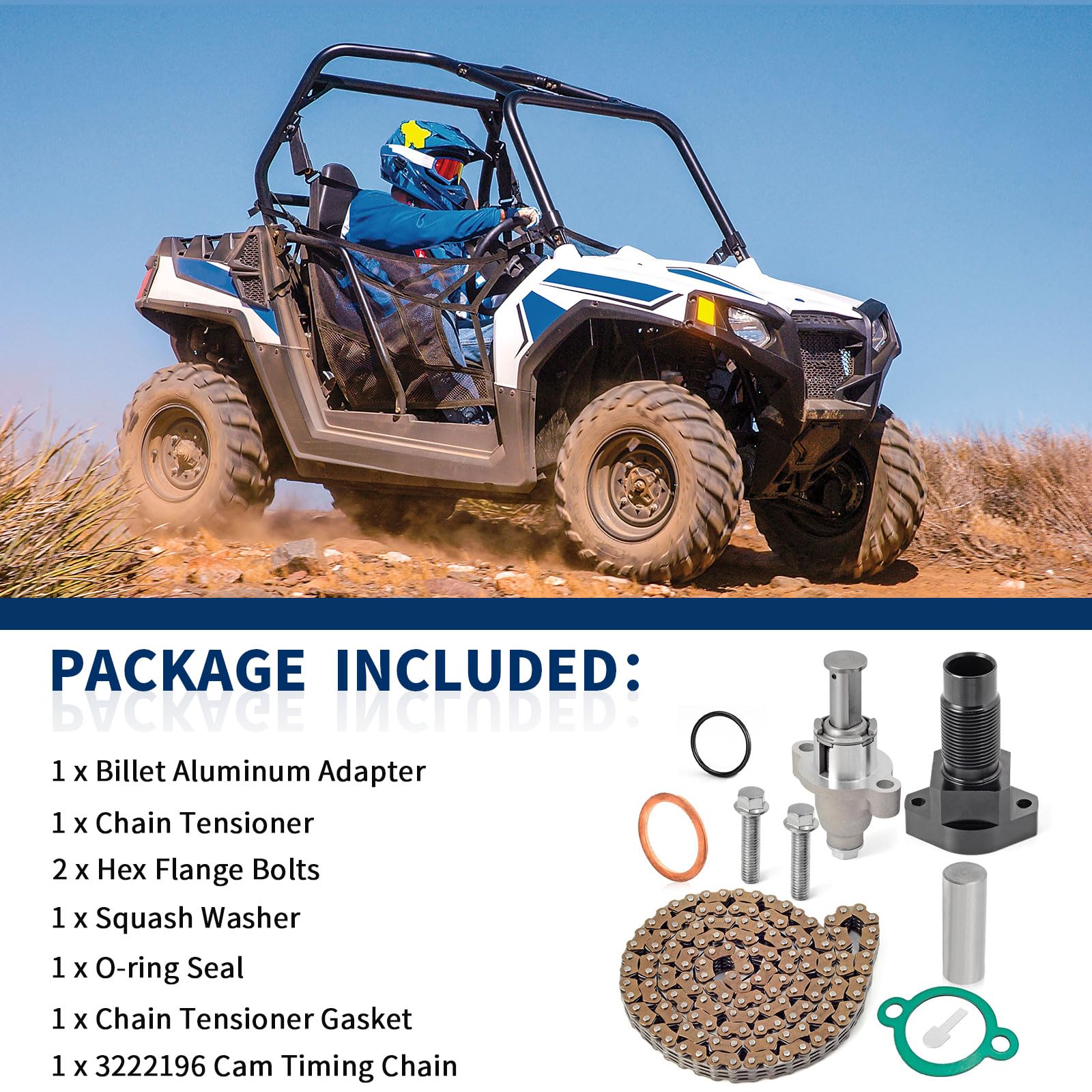 TPR Industry Cam Chain Tensioner For Polaris XP 1000 17 RZR XP Turbo - View #2