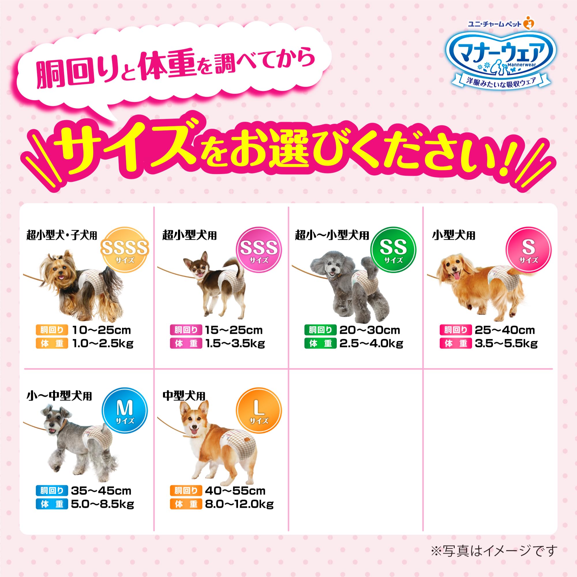 Amazon.co.jp: マナーウェア 女の子用 SSS 超小型犬用 44枚 [犬用