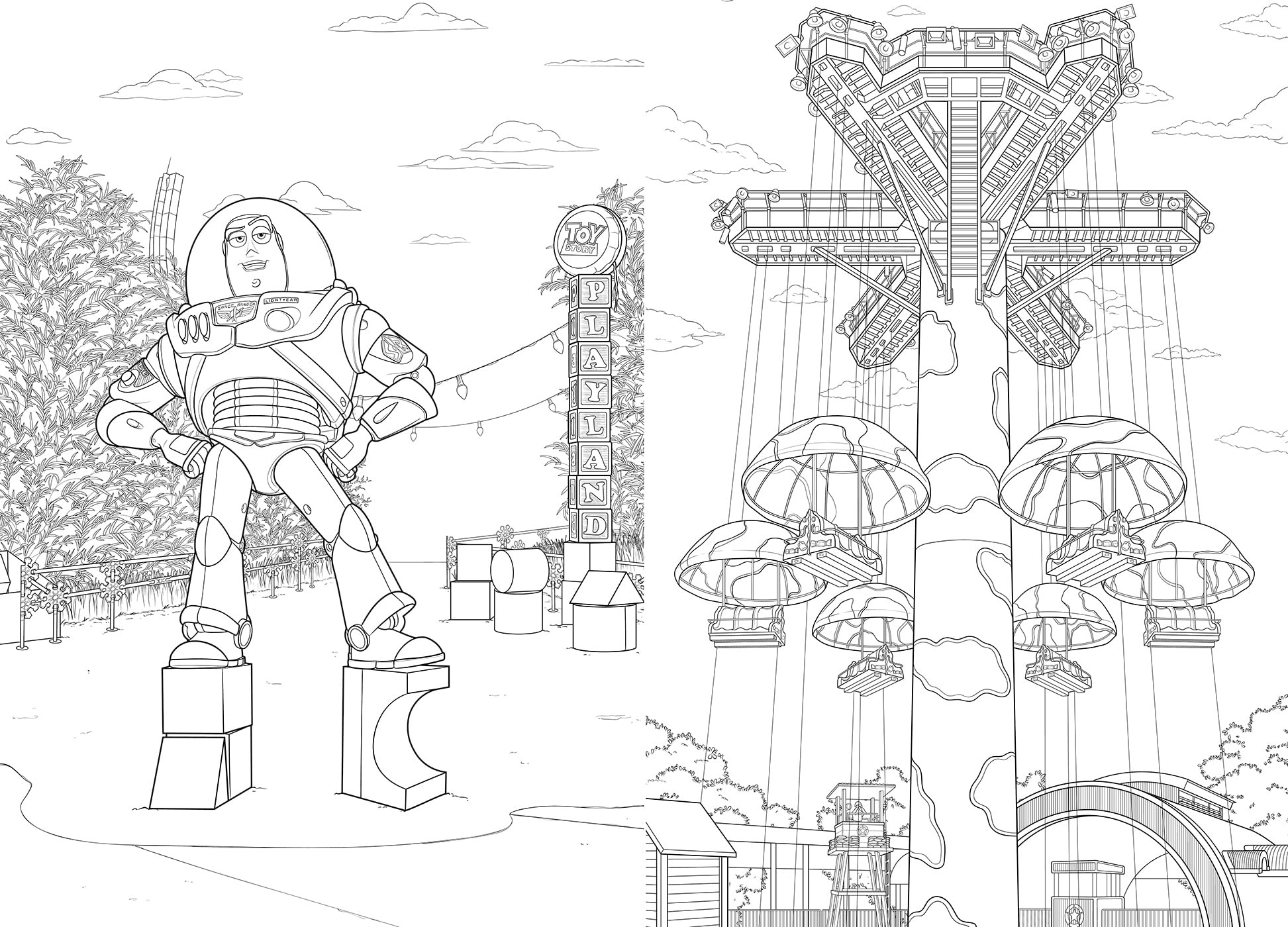 Disneyland Paris: 90 coloriages