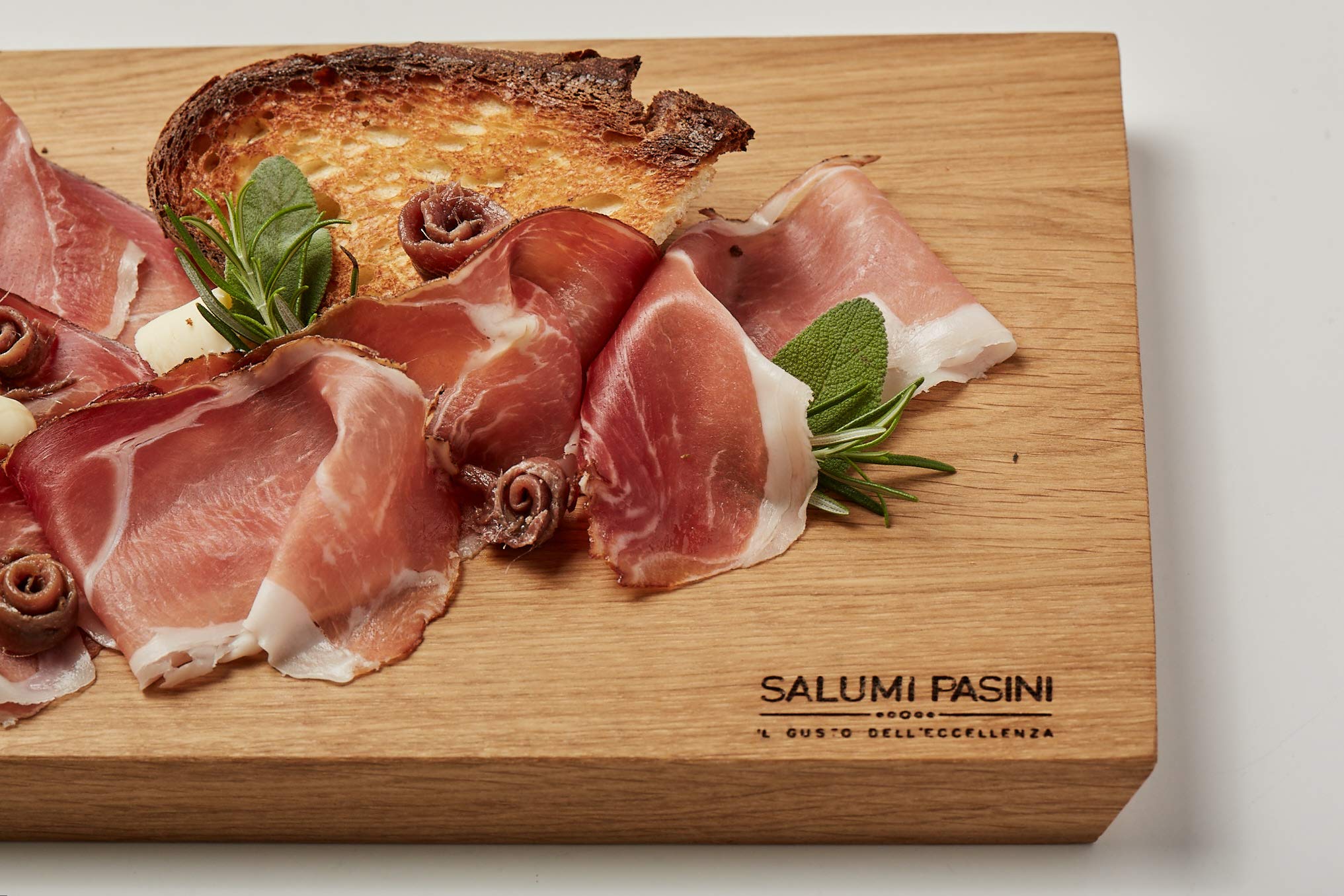 Speck Salumi Pasini® | Gusto leggermente affumicato | Intero | 2,1 kg