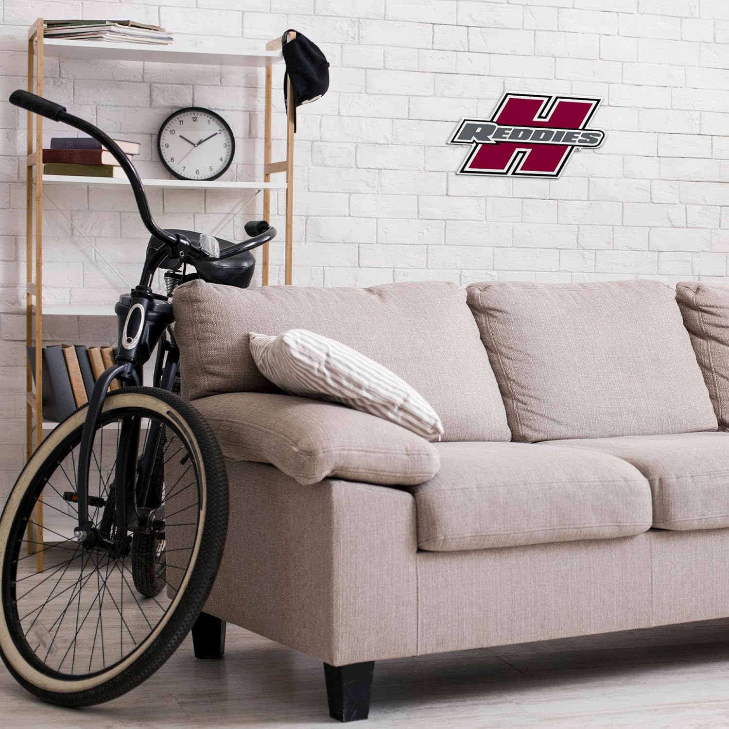 Rico Industries NCAA Henderson State Reddies Shape Cut Pennant - Home and Living Room Décor - Soft Felt EZ to Hang - Image 3