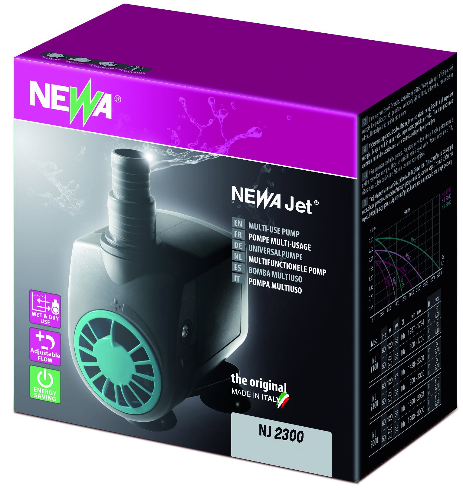 Unbekannt NEWA Jet 2300 - Bomba para acuarios