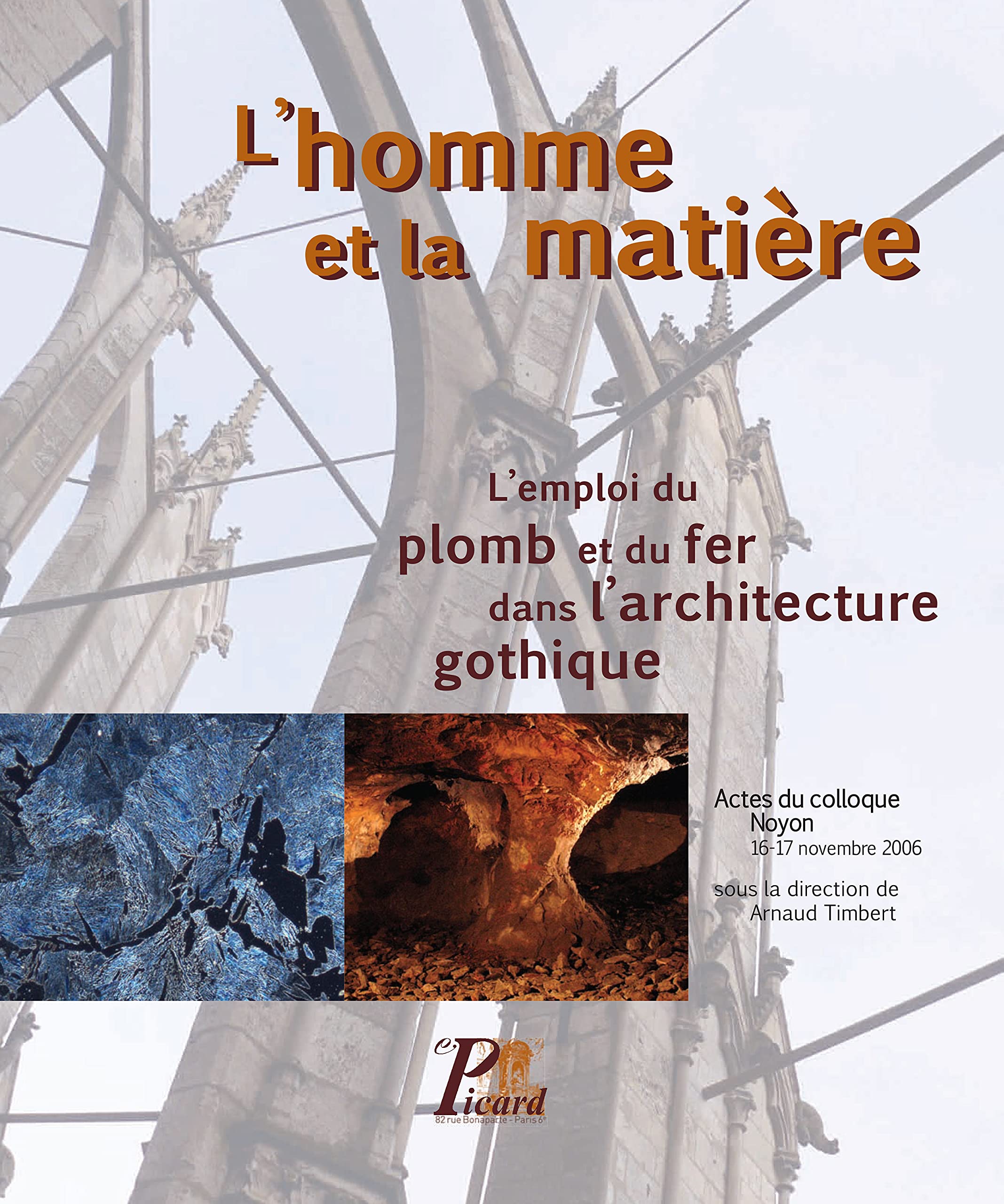 L'emploi du plomb et du fer architecture gothique livre homme matière