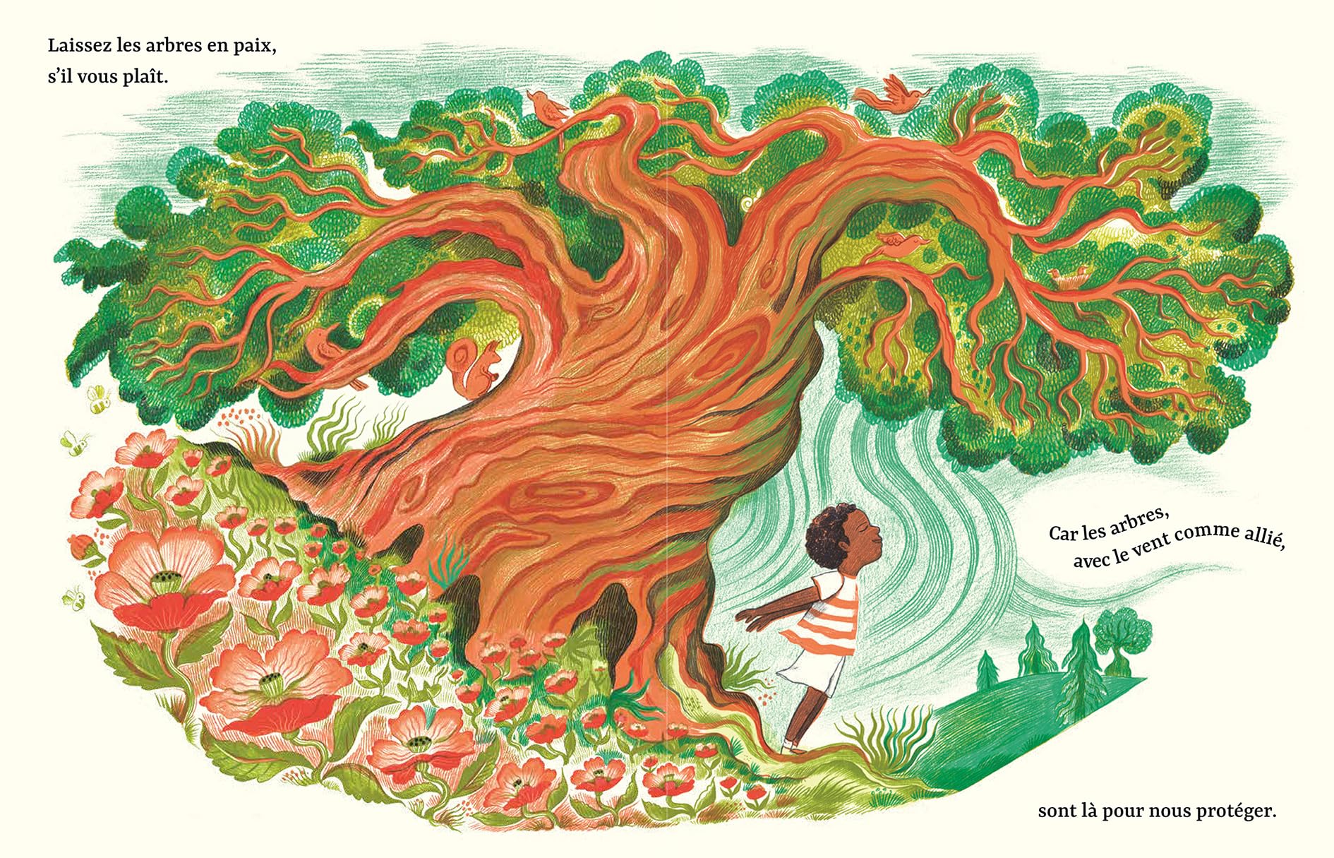 Image secondaire de Laissez les arbres en paix - Poème illustré pour enfants