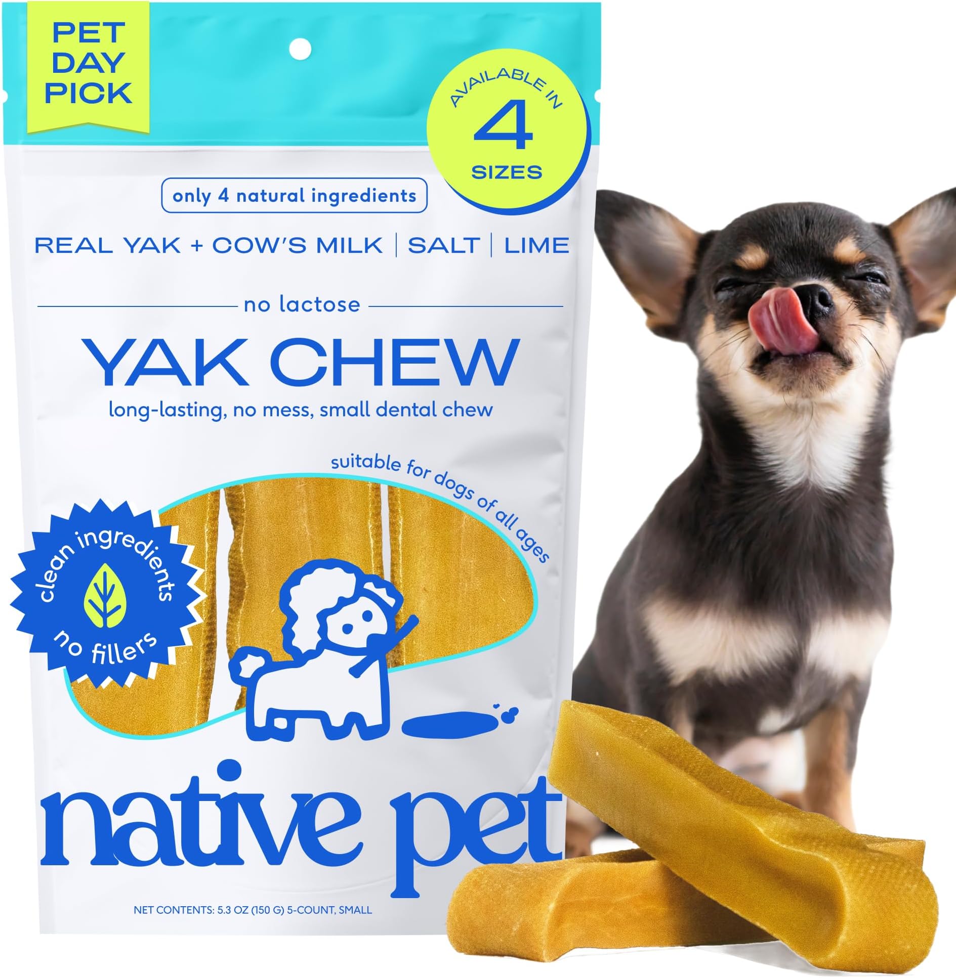 Yak Chews (5 Small Chews)