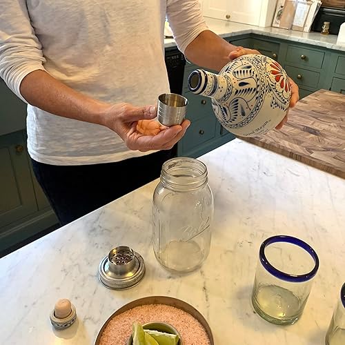 Miniatura 3 de Jarware Mason Jar - Tapa para coctelera de boca regular, acero inoxidable