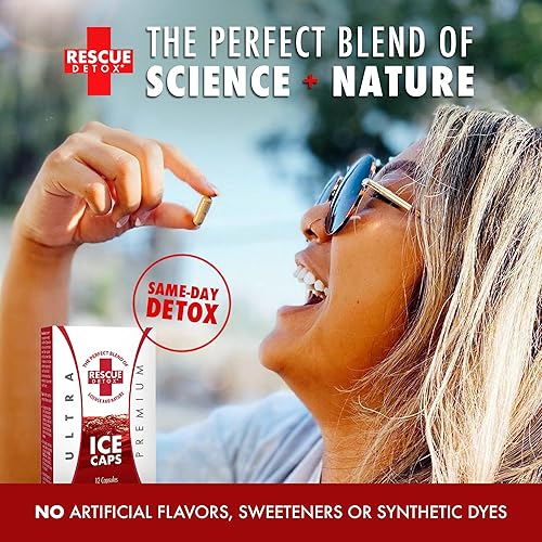 Miniatura 3 de Rescue Detox - ICE CAPS - 12ct | Cápsulas Limpiadoras Concentradas