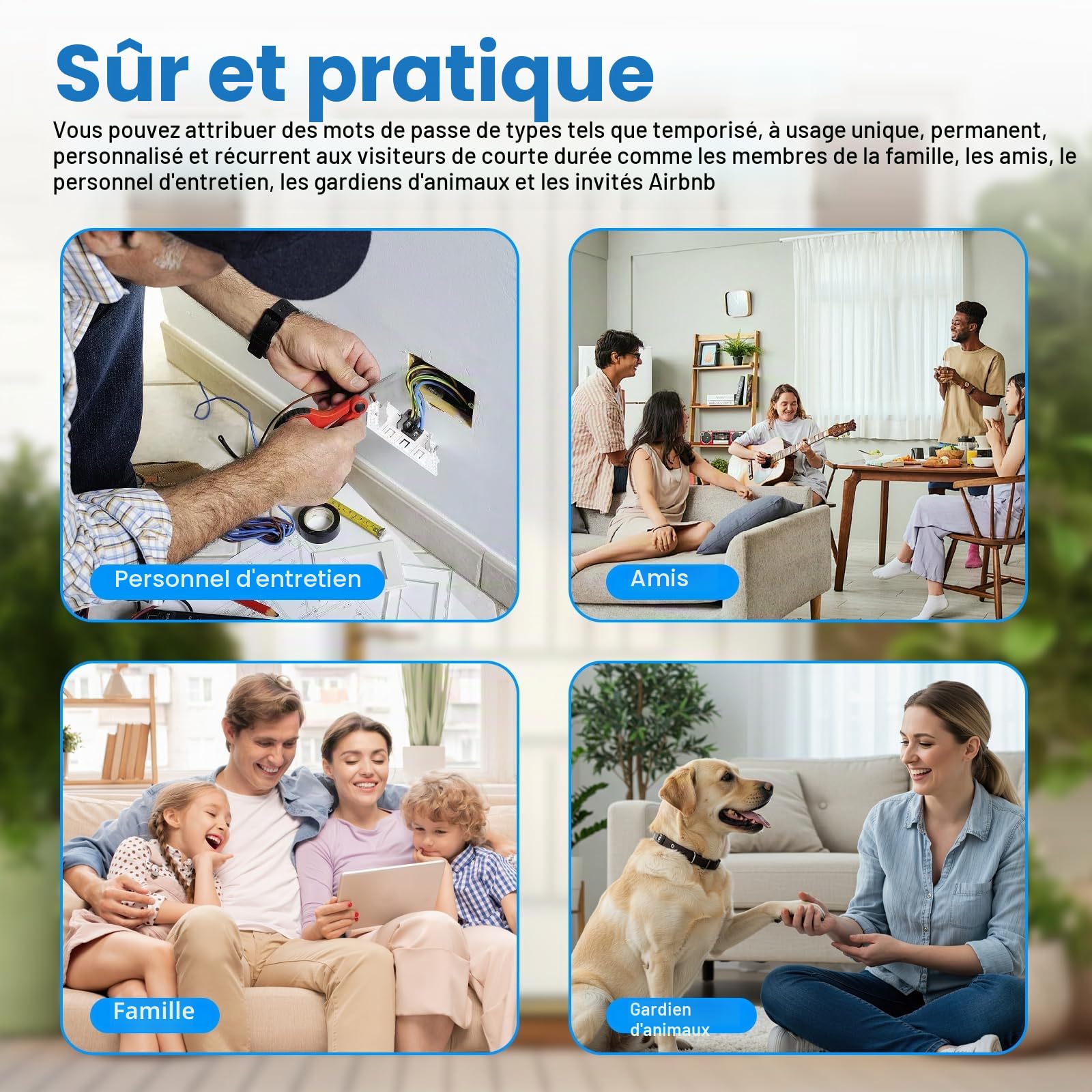 Coffre-fort à clés intelligent – Contrôle par application et code PIN, Bluetooth, empreintes digitales, coffre-fort mural pour clés avec kit de montage, armoire à clés avec couvercle résistant
