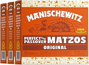 Manischewitz Kosher For Passover Matzo 3 LBS (3 Boxes)