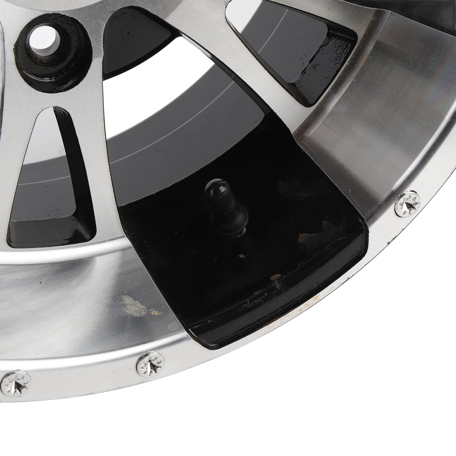 Generic 12-calowe Felgi Aluminiowe do Quadów i Wózków – Wymiana Duty 25X8-12 26/9-12 – Konstrukcja z 4 Otworami do Gokartów i Pojazdów