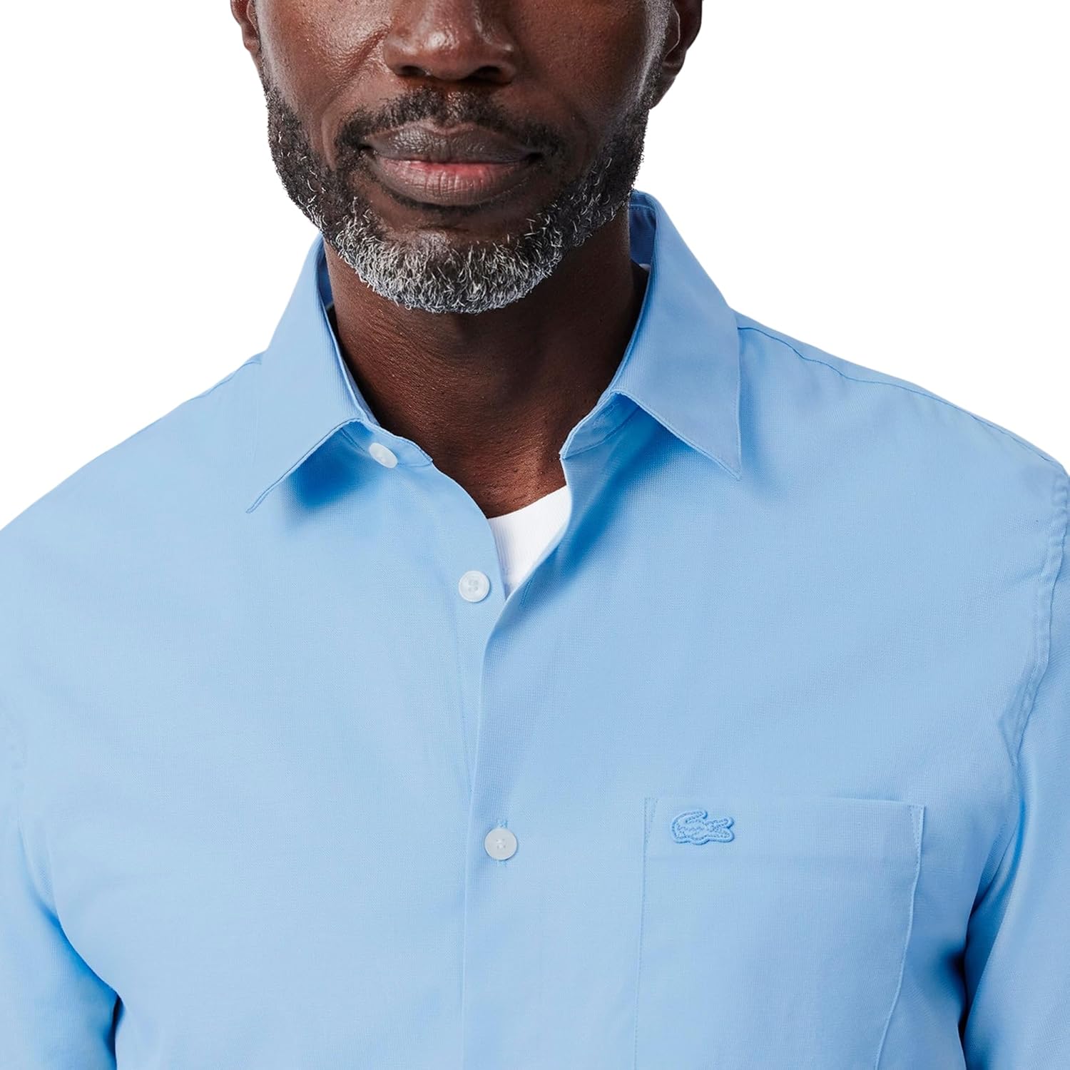 Lacoste Men's Core Collection Regular Fit Short Sleeve Shirt - Image 3