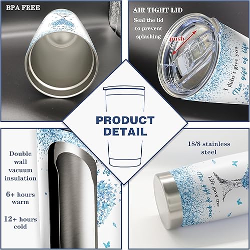 Miniatura 23 de Regalos para mejores amigas, mujeres, vaso de 20 onzas, regalos de cumpleaños para mejores amigas, regalos de amistad para mejores amigas, regalo