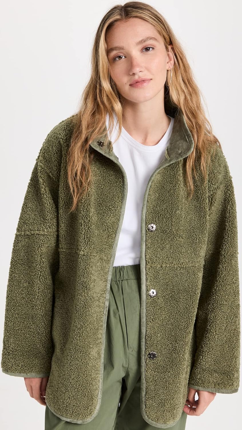 Velvet by Graham & Spencer womens Albany Lux Sherpa Reversible Jacket - Image 3