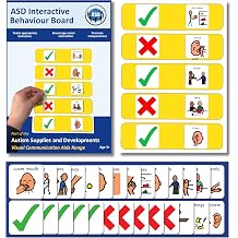 Behavior Board for Kids with Autism, Customizable A4 ABA Visual English
