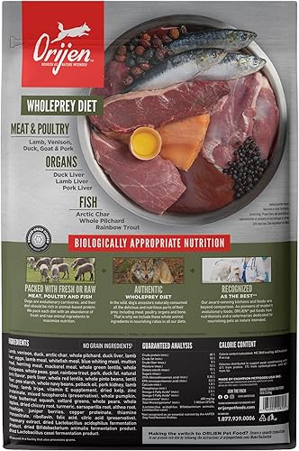 Miniatura 2 de ORIJEN Dog Tundra Recipe - Comida seca para perros, con alto contenido de proteínas, sin granos, 13libras, el embalaje puede variar