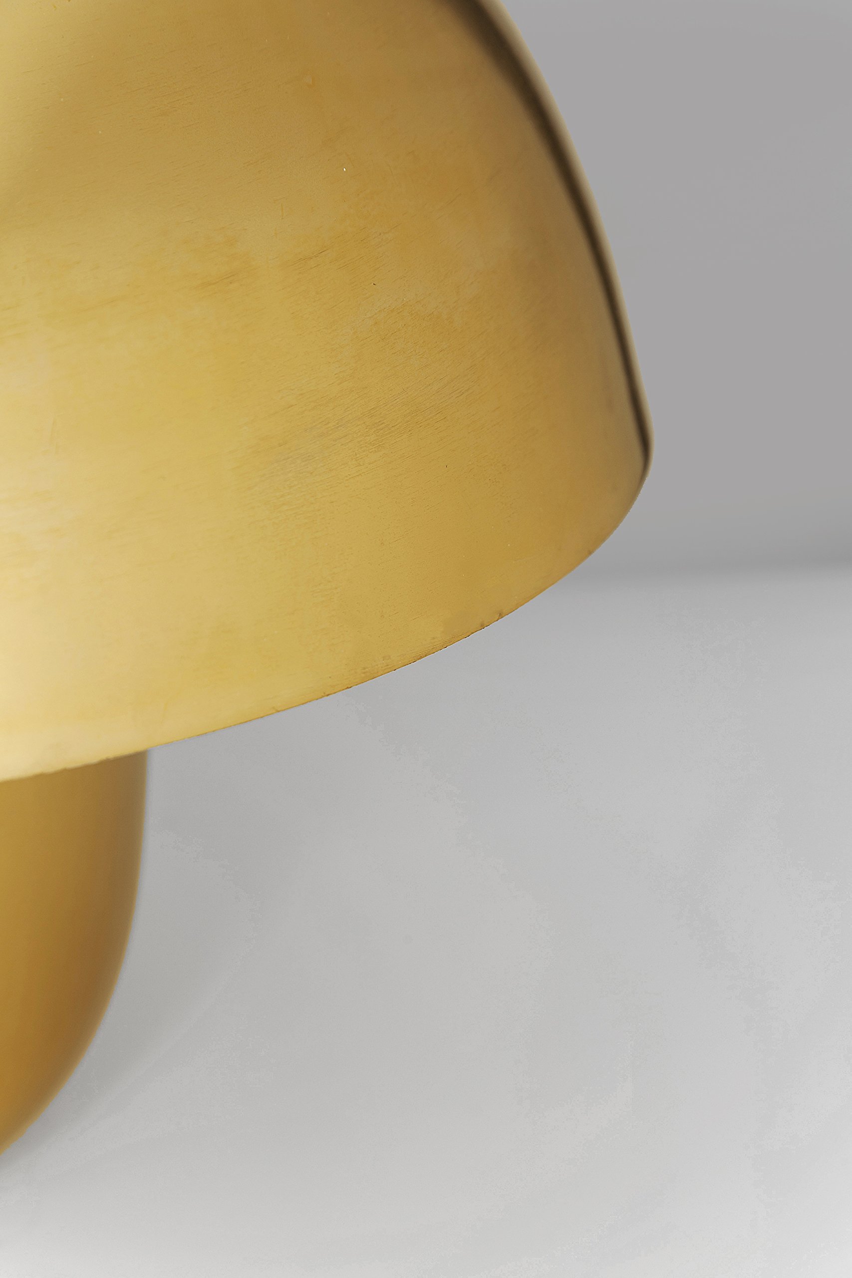 Kare Design Tischlampe Mushroom, gold, 44x50x50 cm (H/B/T)