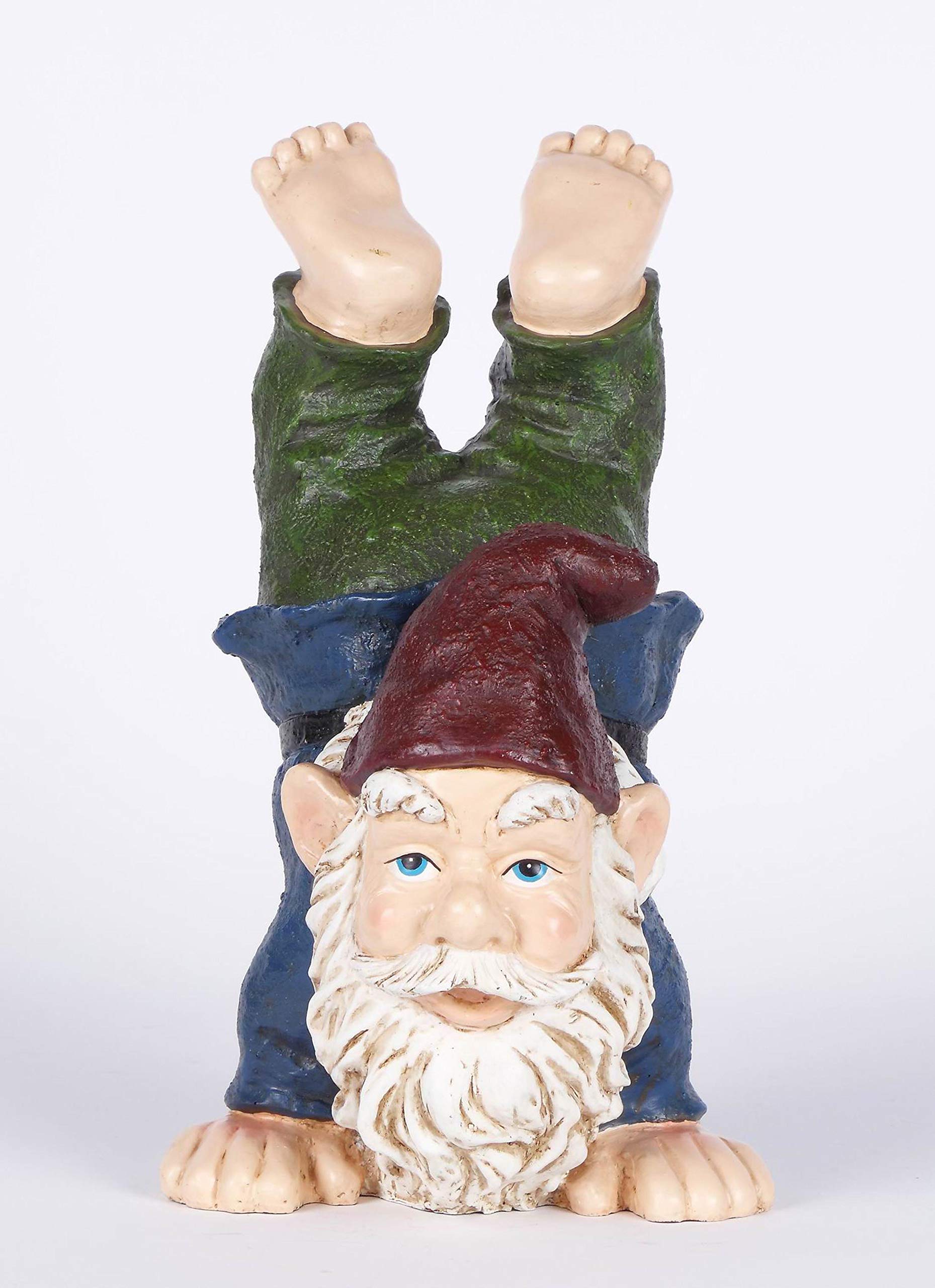 75616-Y Gnome Doing Handstand