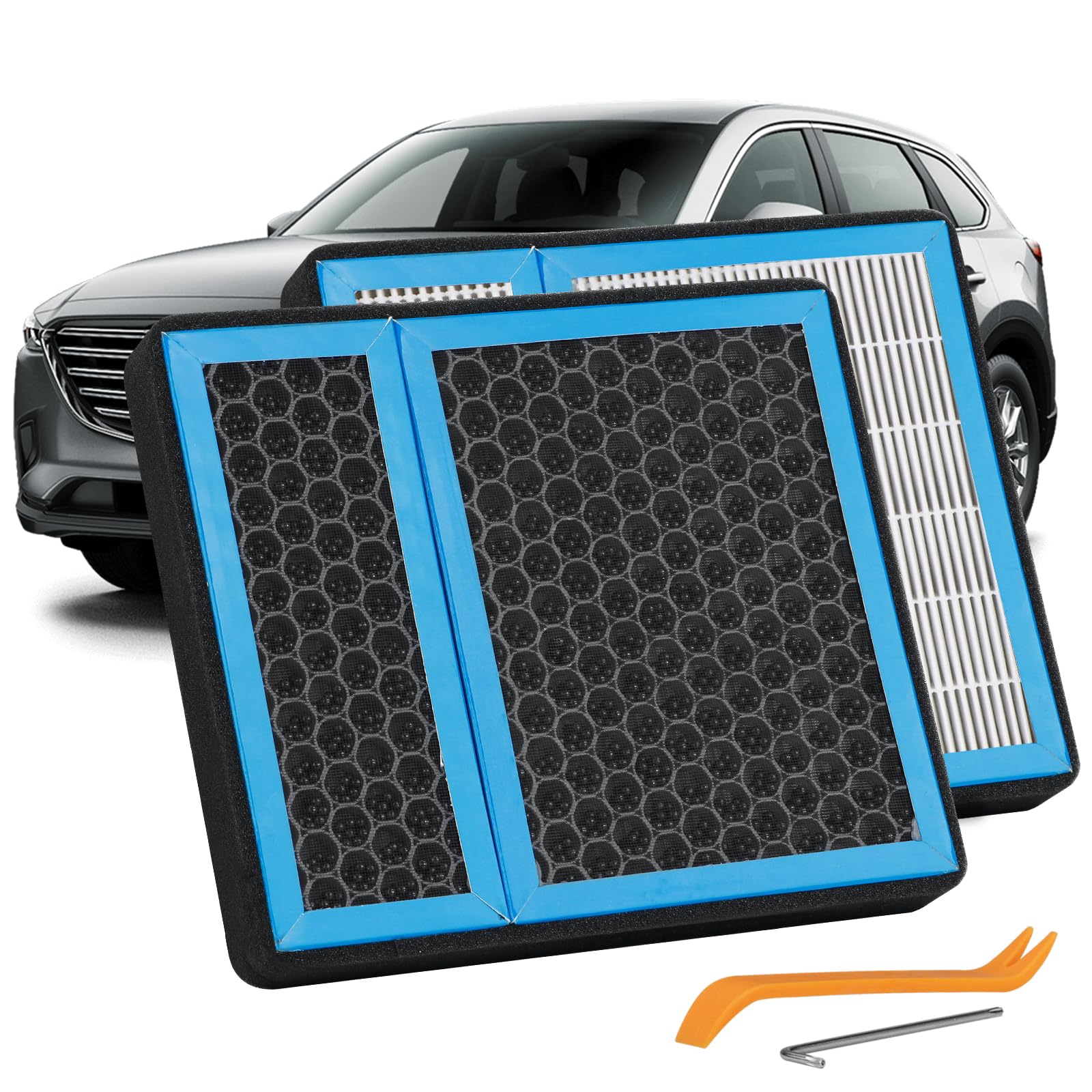 CF12157 Cabin Air Filter Compatible with LEXUS ES350 2019-2024 TOYOTA COROLLA 2019-2024 HIGHLANDER PRIUS RAV4 SIENNA RX350 Passenger Compartment
