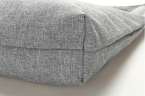 Miniatura 4 de Covelin - Bolsa de hombro informal de lona para mujer, estilo bohemio y retro, bolsa de mano, bolso cruzado, tamaño grande