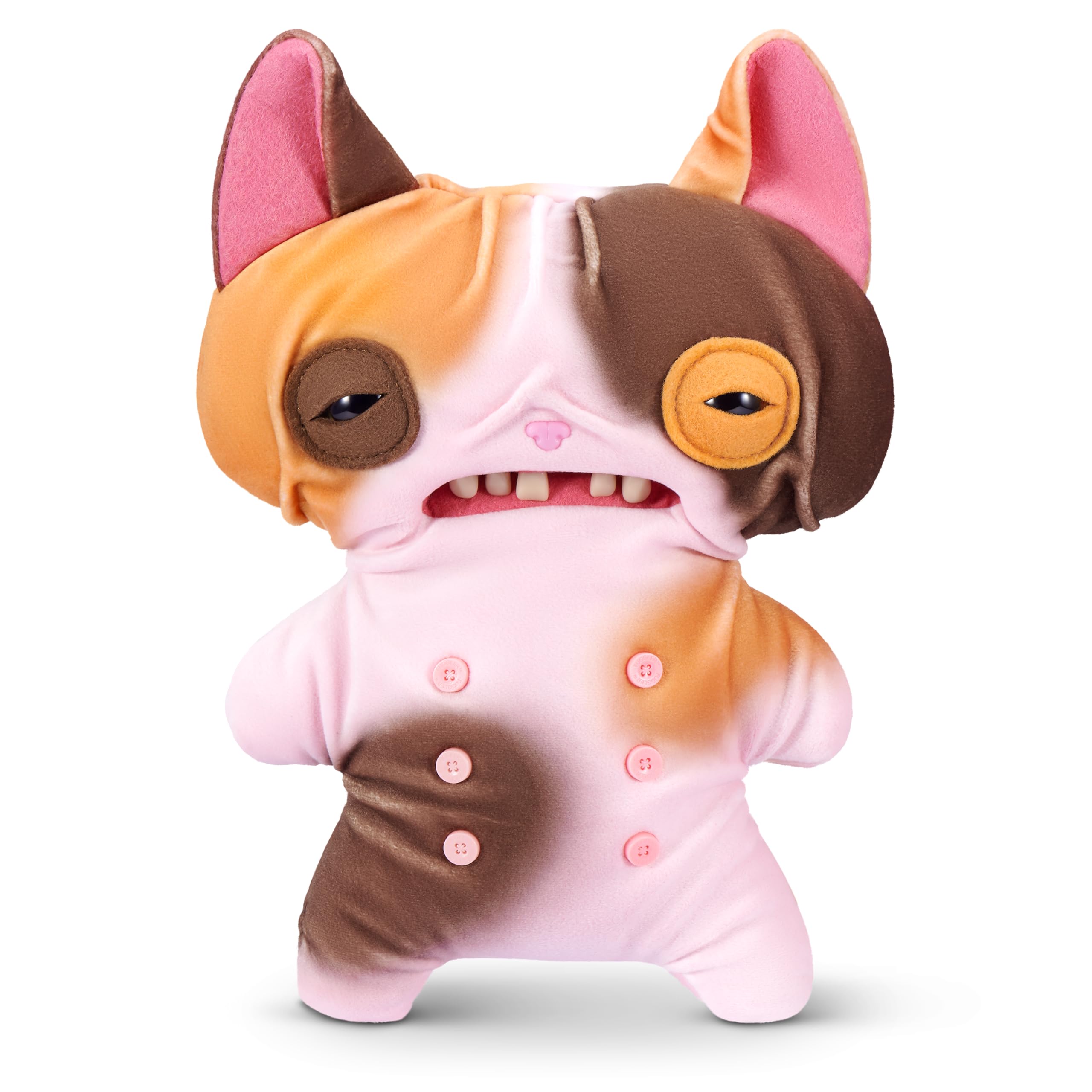 Fuggler Nipple Fuggs 9 Inch Plush Collectible Toy (Wrinkle McStinkles) by ZURU β Funny Ugly Monster with Ridiculous Details, Bold Expressions & Signature Chaos for Fans and Collectors