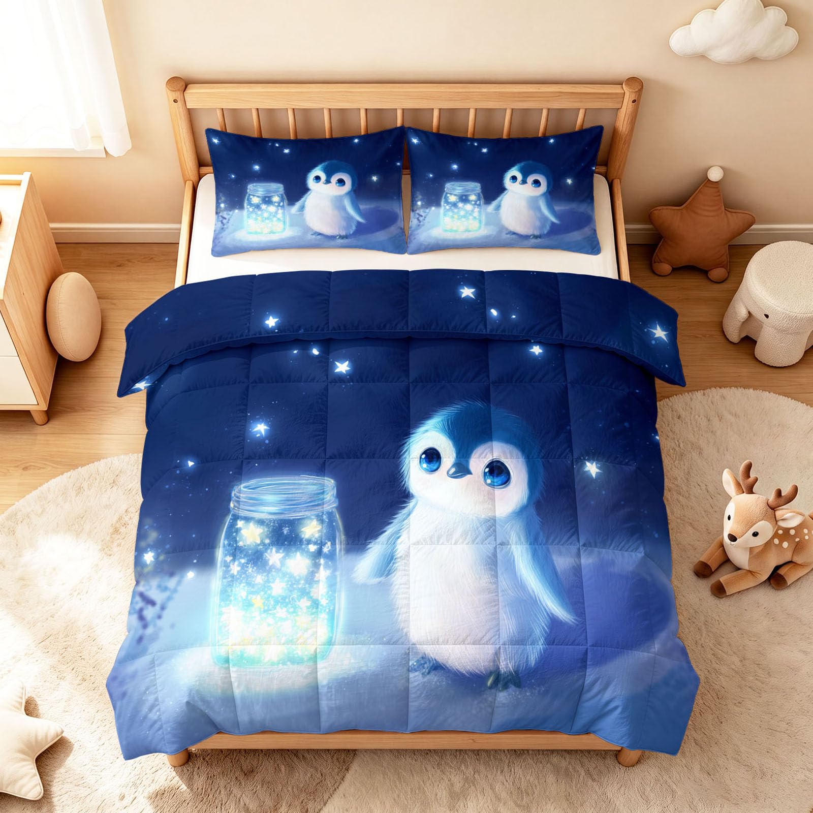 Poszewka na kołdrę King Size, Dreamy Storybook Dwustronna 10,5 Tog 230 x
