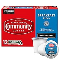 Vista 75 de Community Coffee Coffee & Chicory - 12 cápsulas de café, tostado medio oscuro, compatible con cafeteras Keurig 2.0 K-Cup, 12 unidades (paquete de 1)