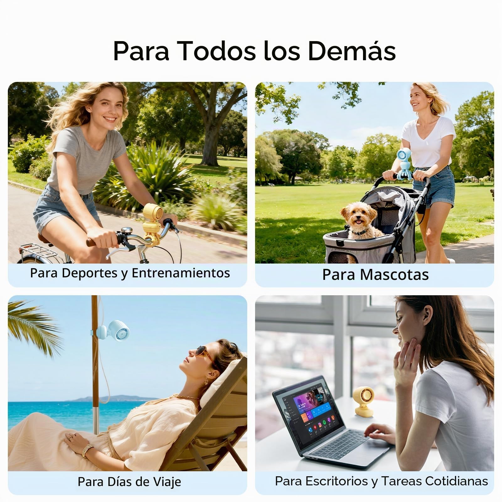 JISULIFE Mini ventilador para cochecito de bebé, portátil, con clip, funciona con pilas, pequeño ventilador con luz nocturna, 5 velocidades, pantalla LED, soporte flexible desmontable, seguro para