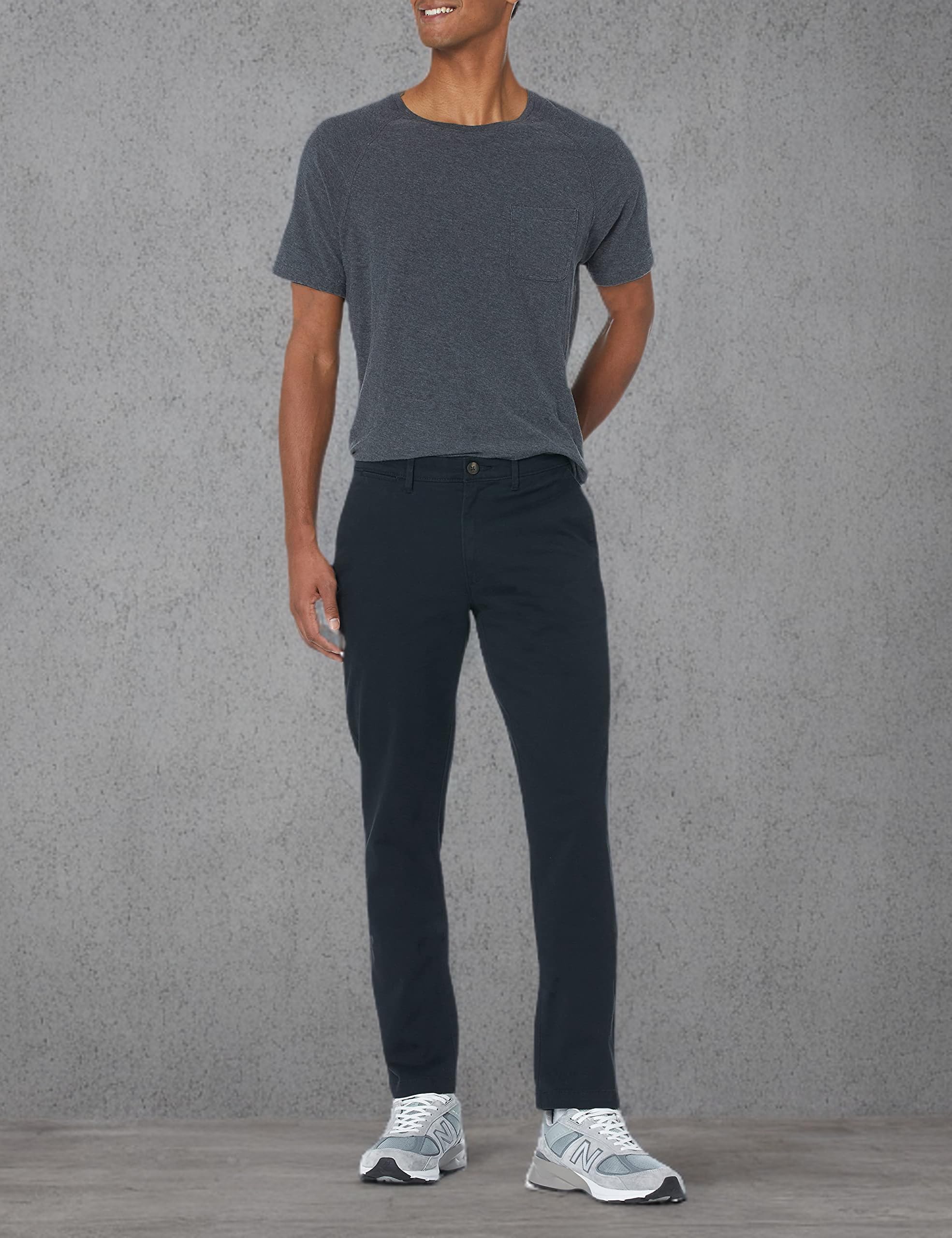 Amazon Essentials Mężczyźni Skinny-Fit spodnie chinosy ze stretchem