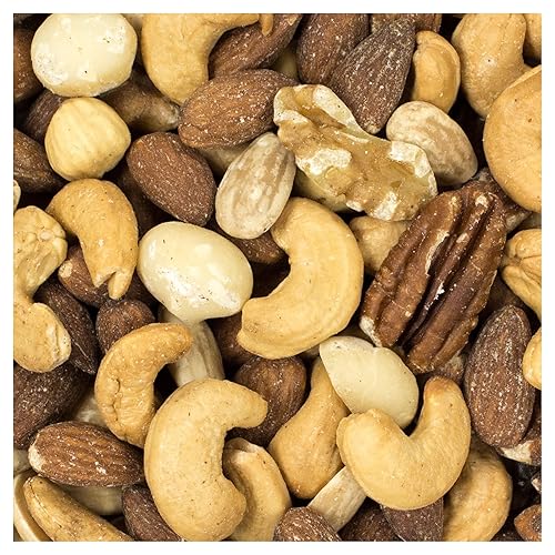 Miniatura 3 de Deluxe Fancy Mixed Nuts tostadas saladas sin cacahuetes 20 libras Estuche a granel Kosher