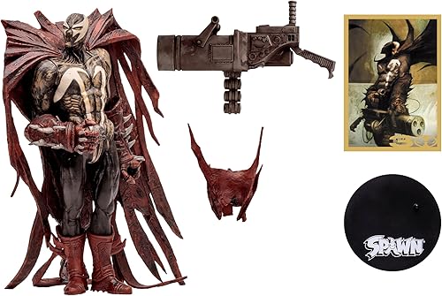Miniatura 2 de McFarlane Toys 30th Anniv. - Figura de acción Hellspawn de 2-7 pulgadas (remasterizado digitalmente)