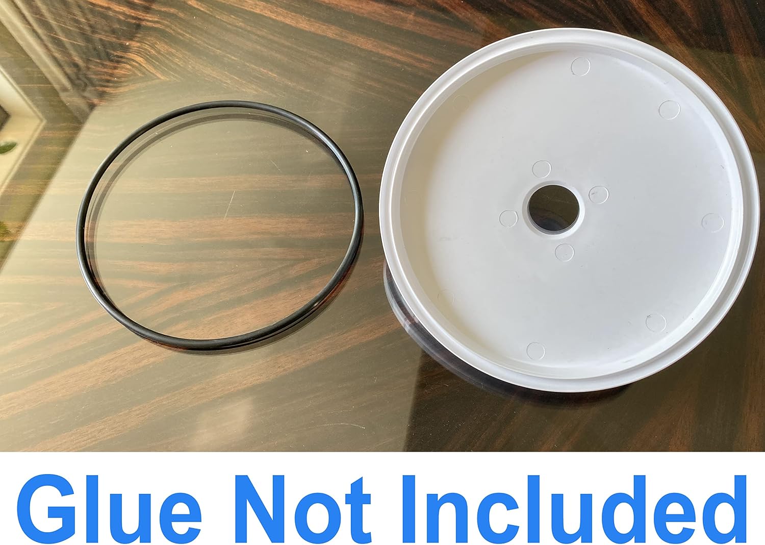 TonGass 7-29/32" Pool Skimmer Vacuum Vac Plate with Gasket (Glue NOT Included) Compatible with Hayward Skimmer Basket SP1082 1084 1085 1075 PN.SP1106
