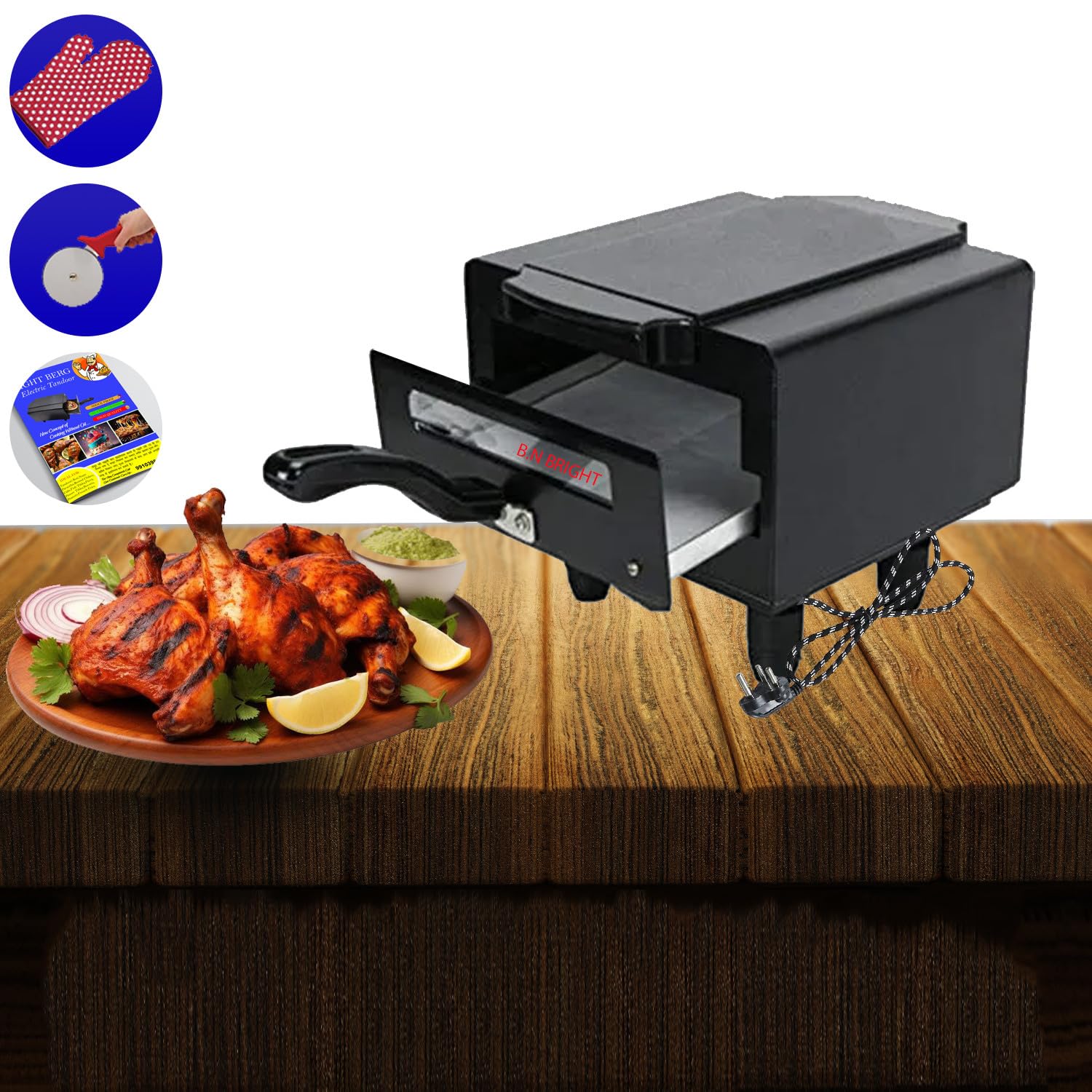B&Bright Mini Electric Tandoor Combo (Only 1999)
