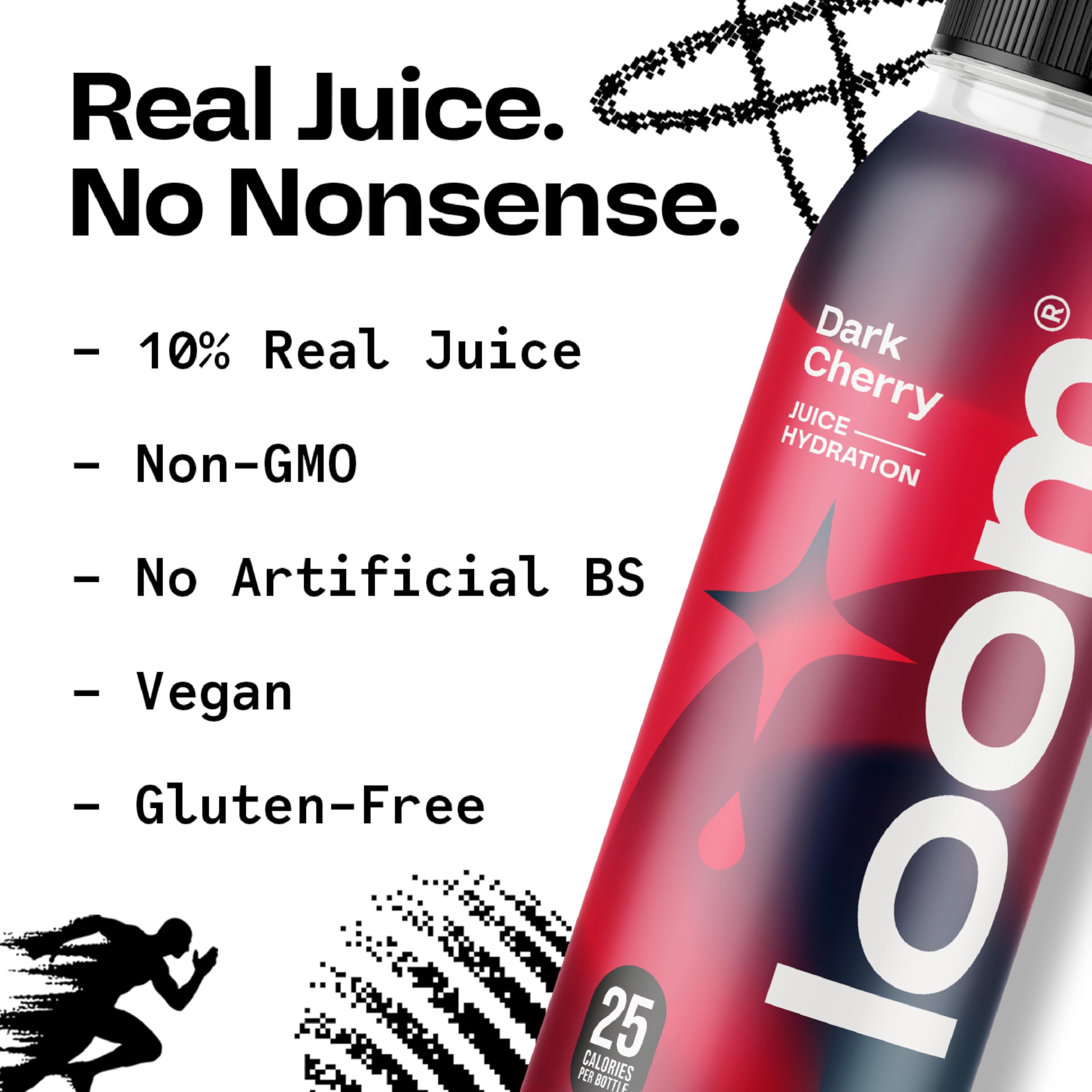 Amazon.com : Dark Cherry Juice Drinks by Loom, Low Sugar Juice
